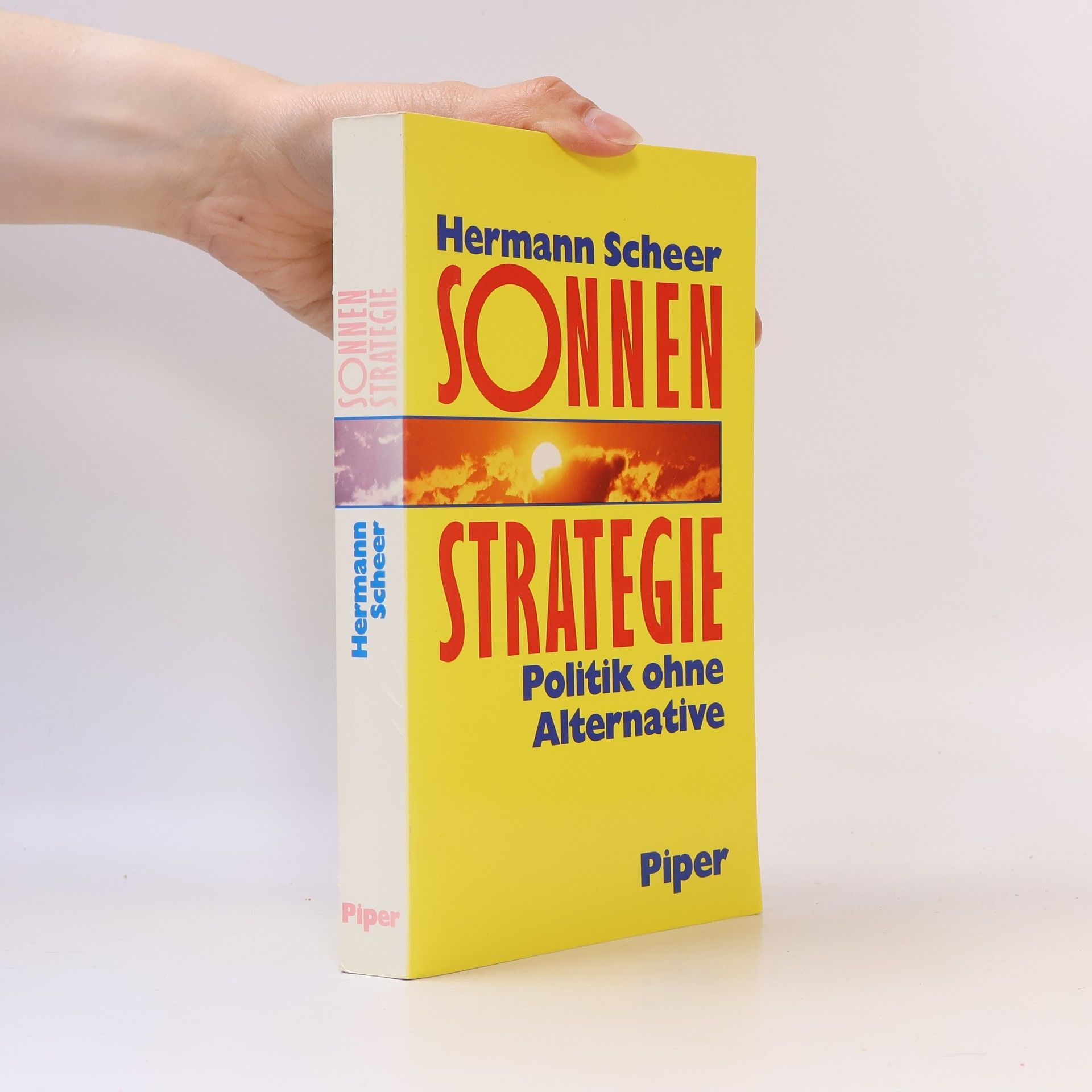Hermann Scheer Sonnen-Strategie
