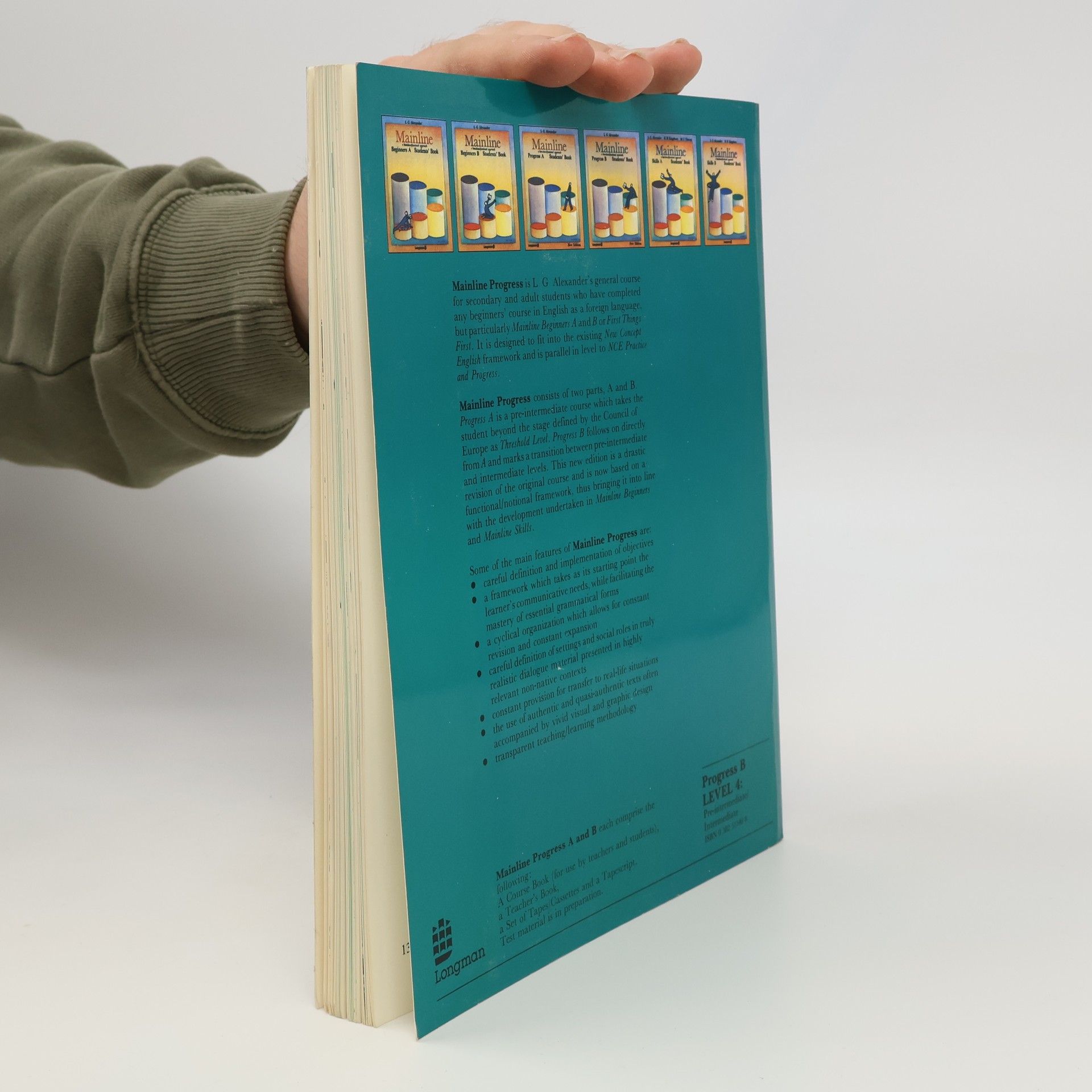 Louis George Alexander Mainline. Progress B. Students' Book