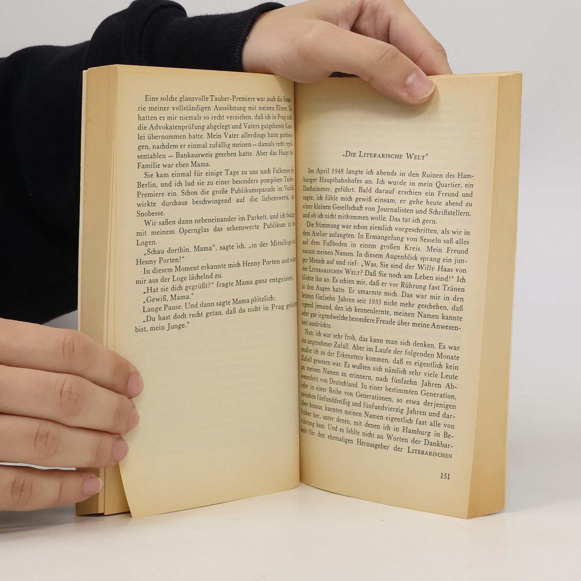 Willy Haas Die literarische Welt