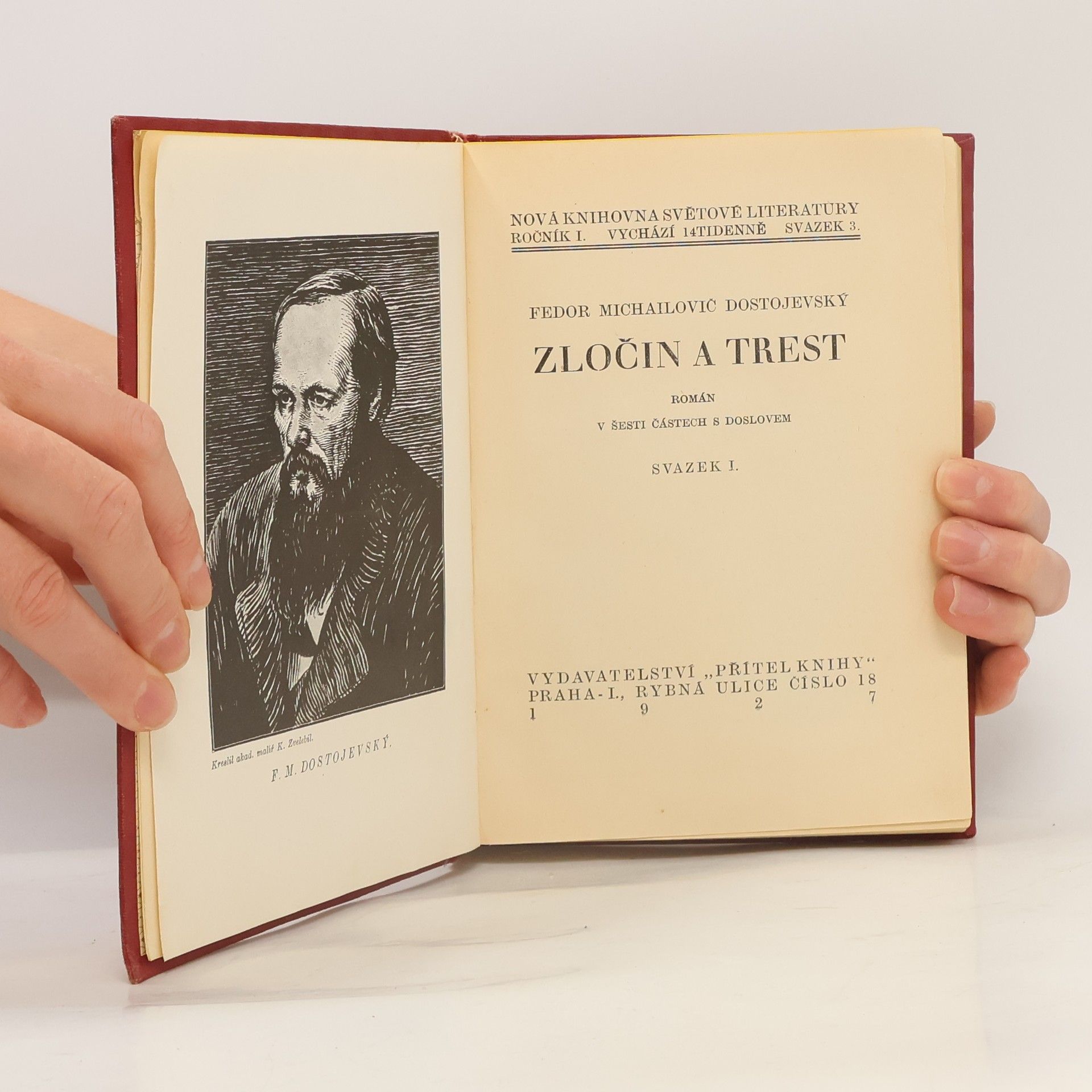 Fiodor Michajlovič Dostojevskij Zločin a trest I.