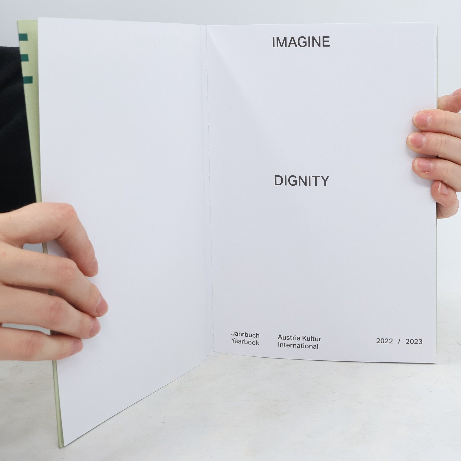Kolektiv autorů Imagine Dignity. Austria Kultur International : Jahrbuch, Yearbook 2022/2023