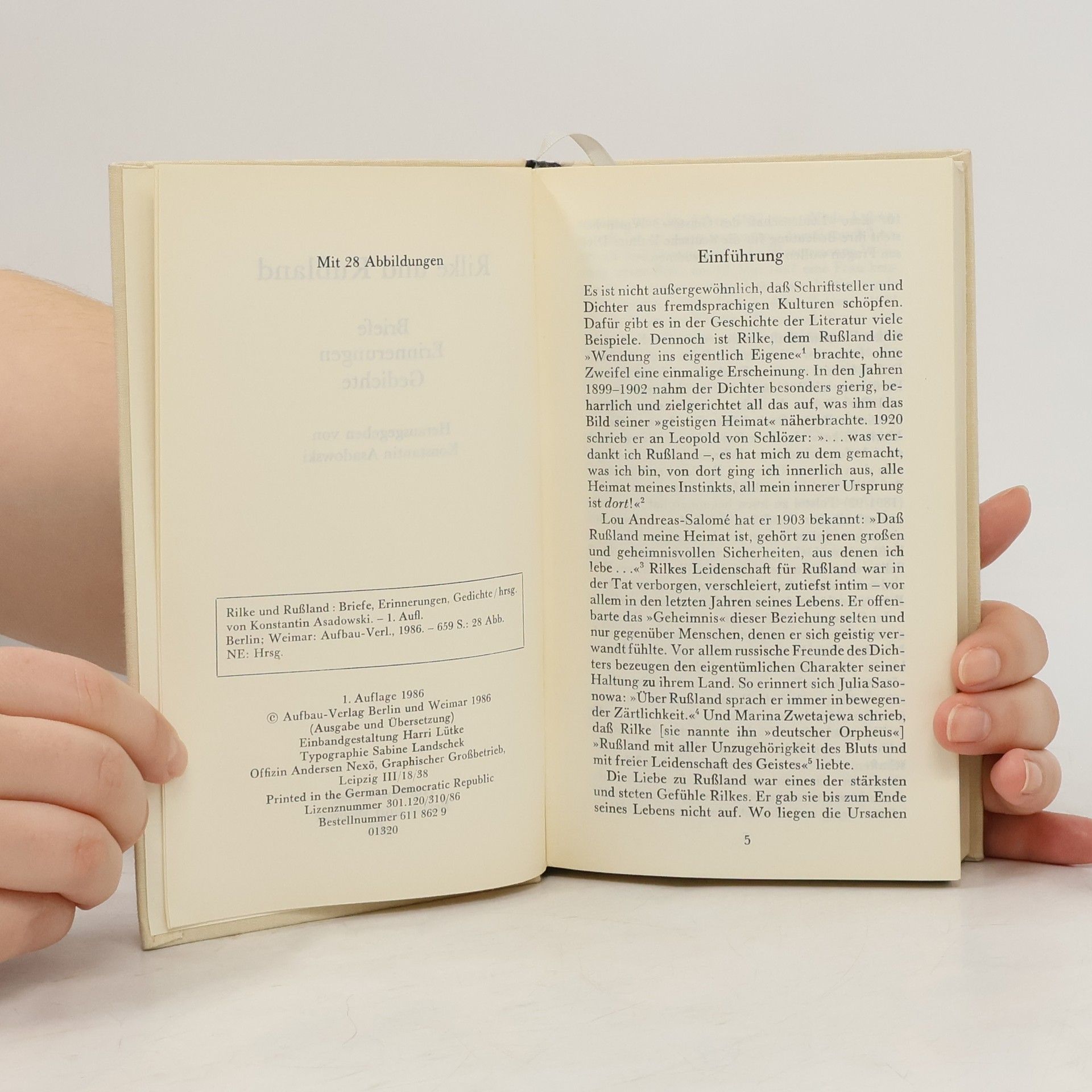 Rainer Maria Rilke Rilke und Rußland