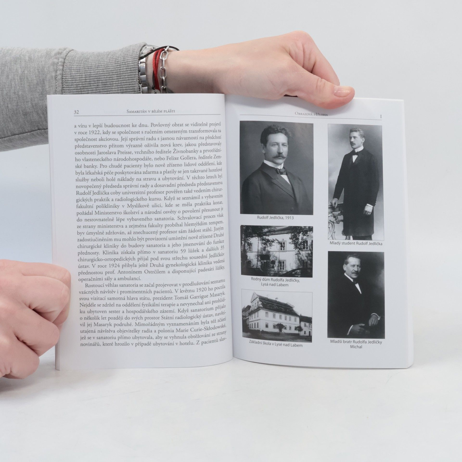 Aleš Dvořák Rudolf Jedlička: samaritán v bílém plášti