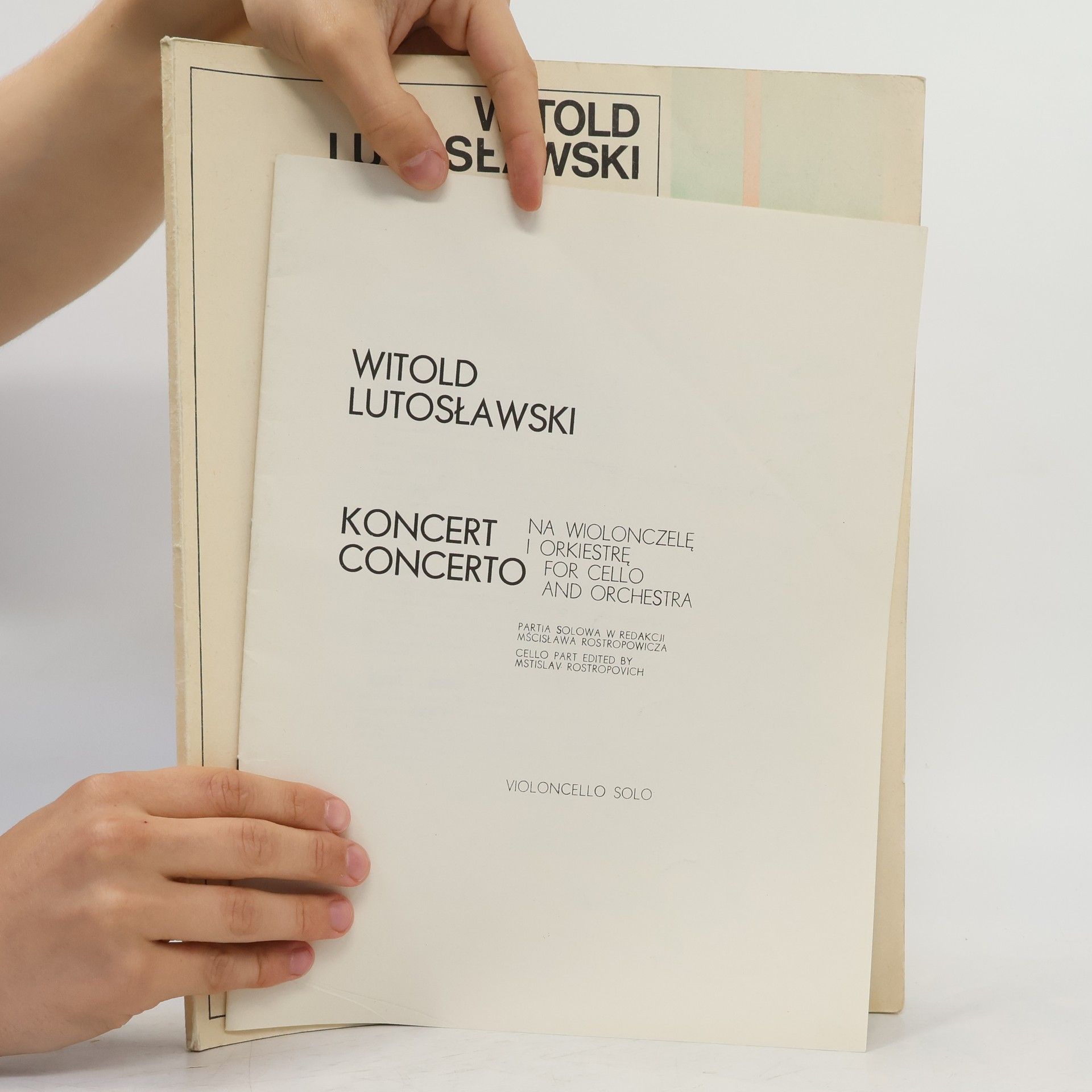 Witold Lutosławski Koncert na wiolonczelę i orkiestrę. Concerto For Cello And Orchestra