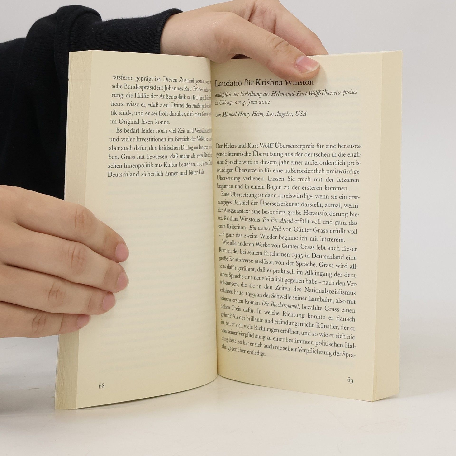 Helmut Frielinghaus Steidl Taschenbücher - 171: Der Butt spricht viele Sprachen