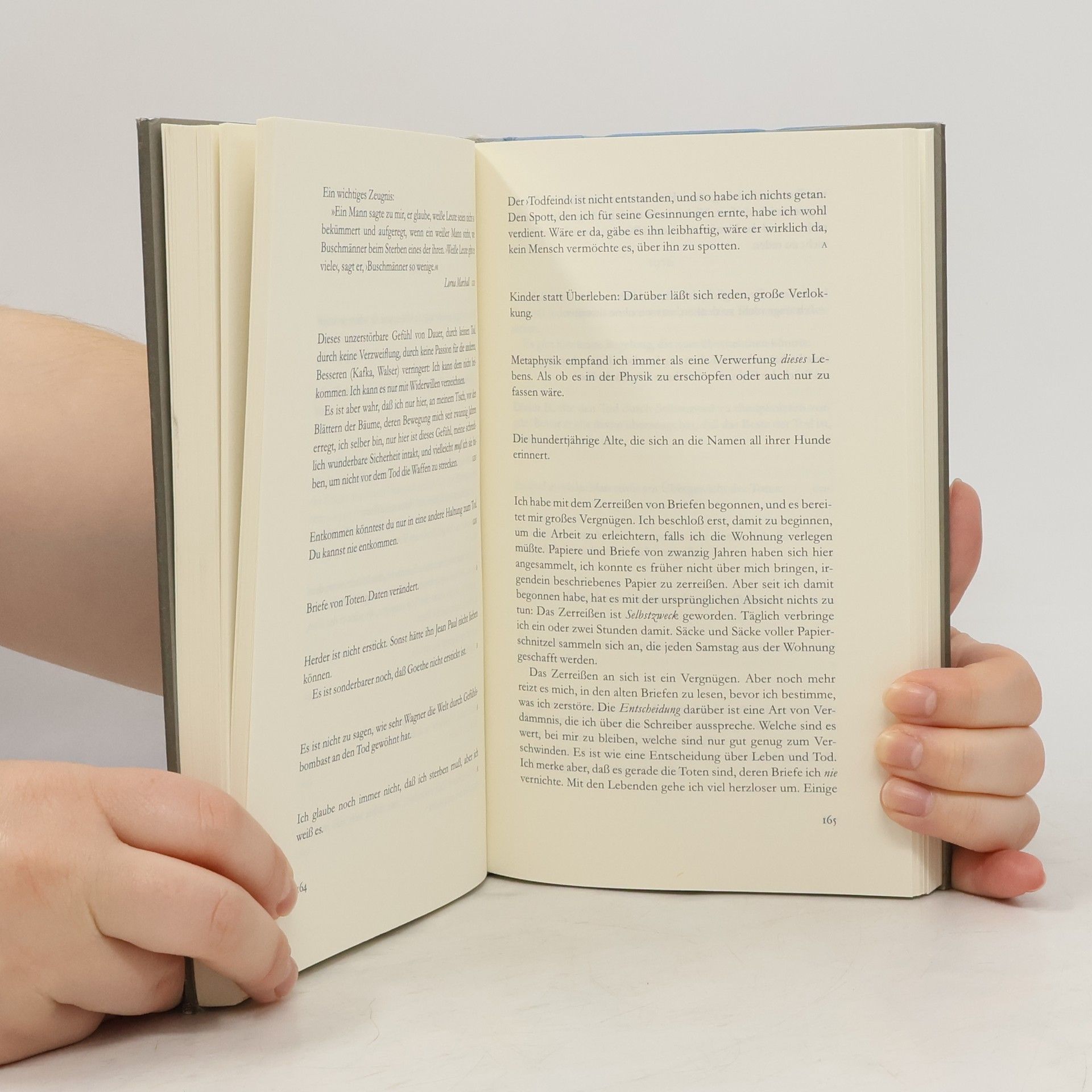 Elias Canetti Das Buch gegen den Tod