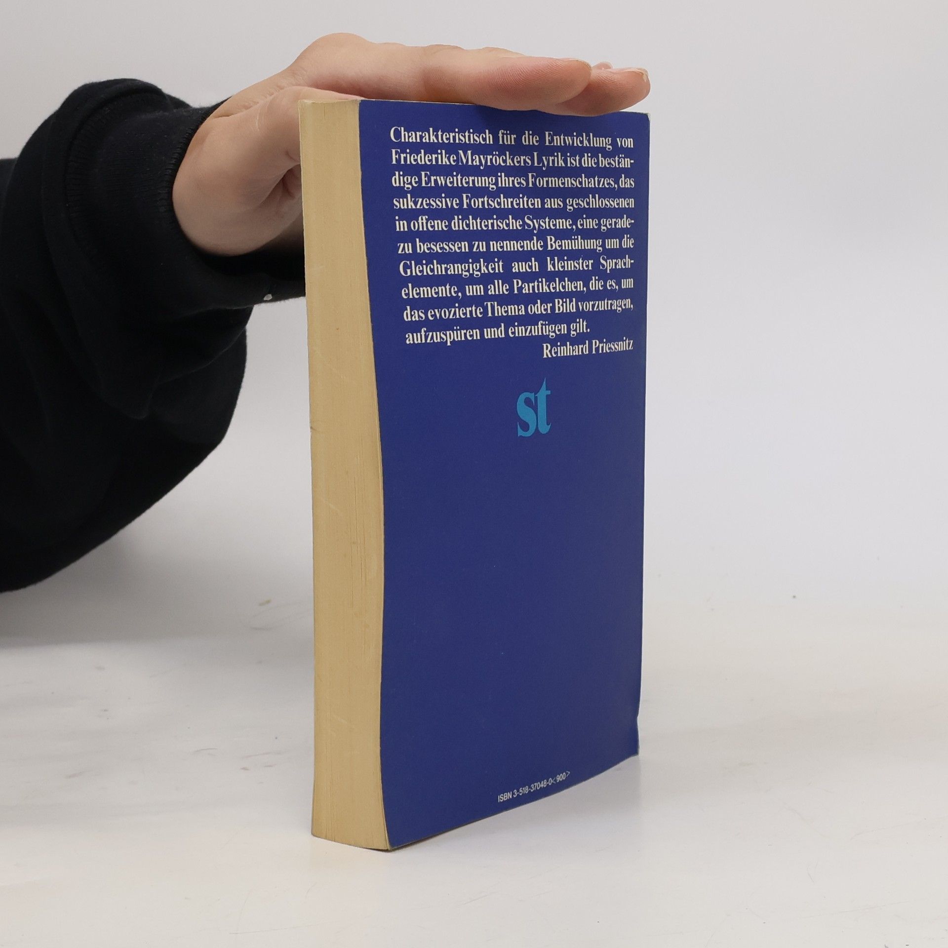Friederike Mayröcker Ein Lesebuch
