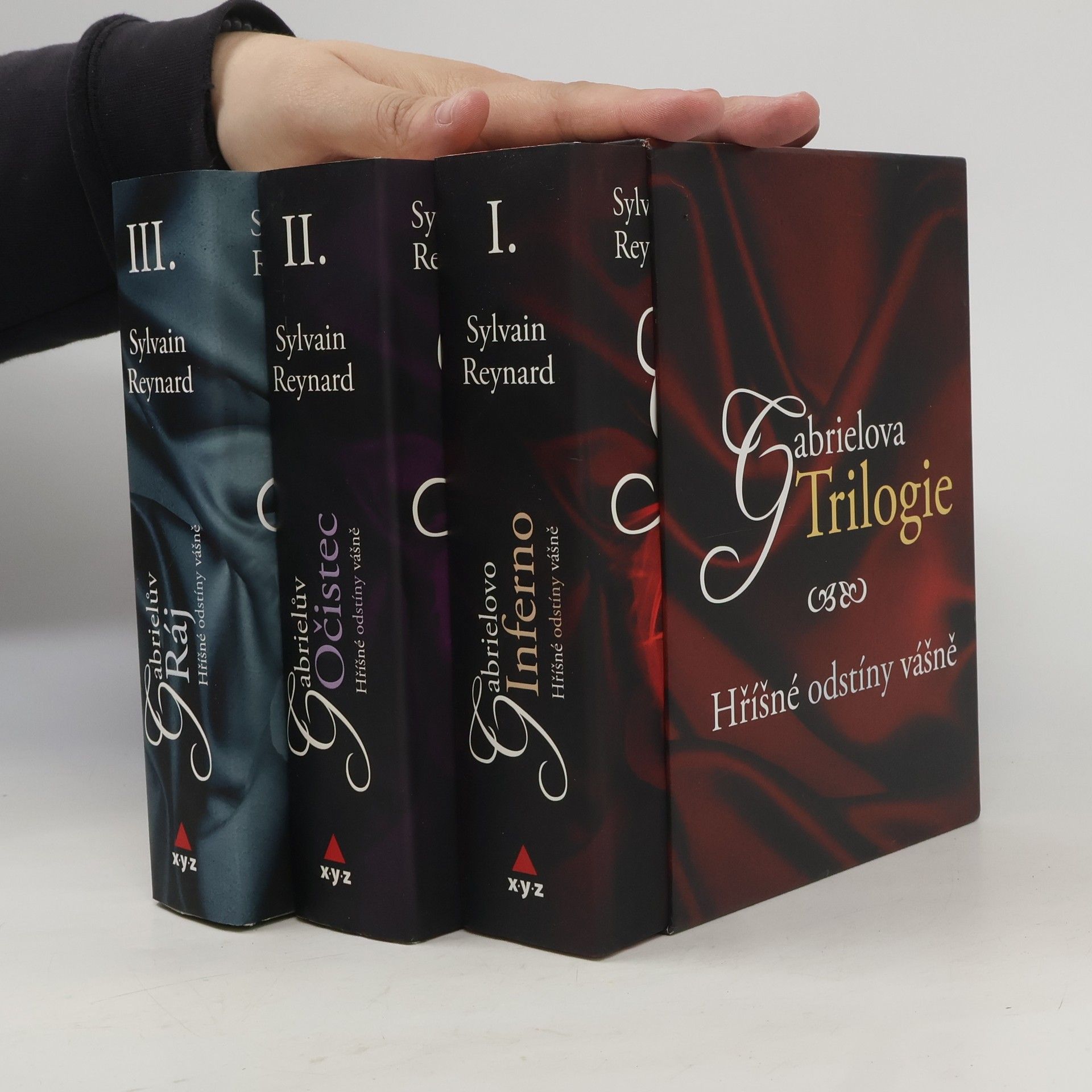 Sylvain Reynard Hříšné odstíny vášně (1.-3. díl)