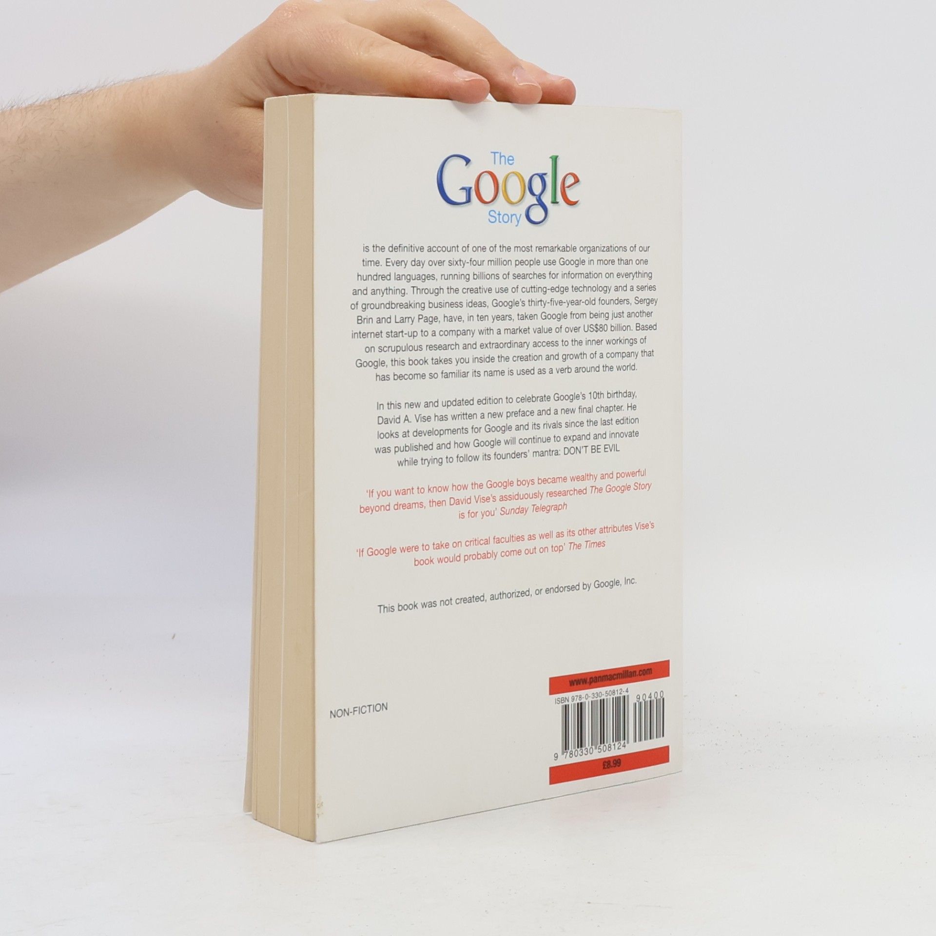 David A. Vise The Google story