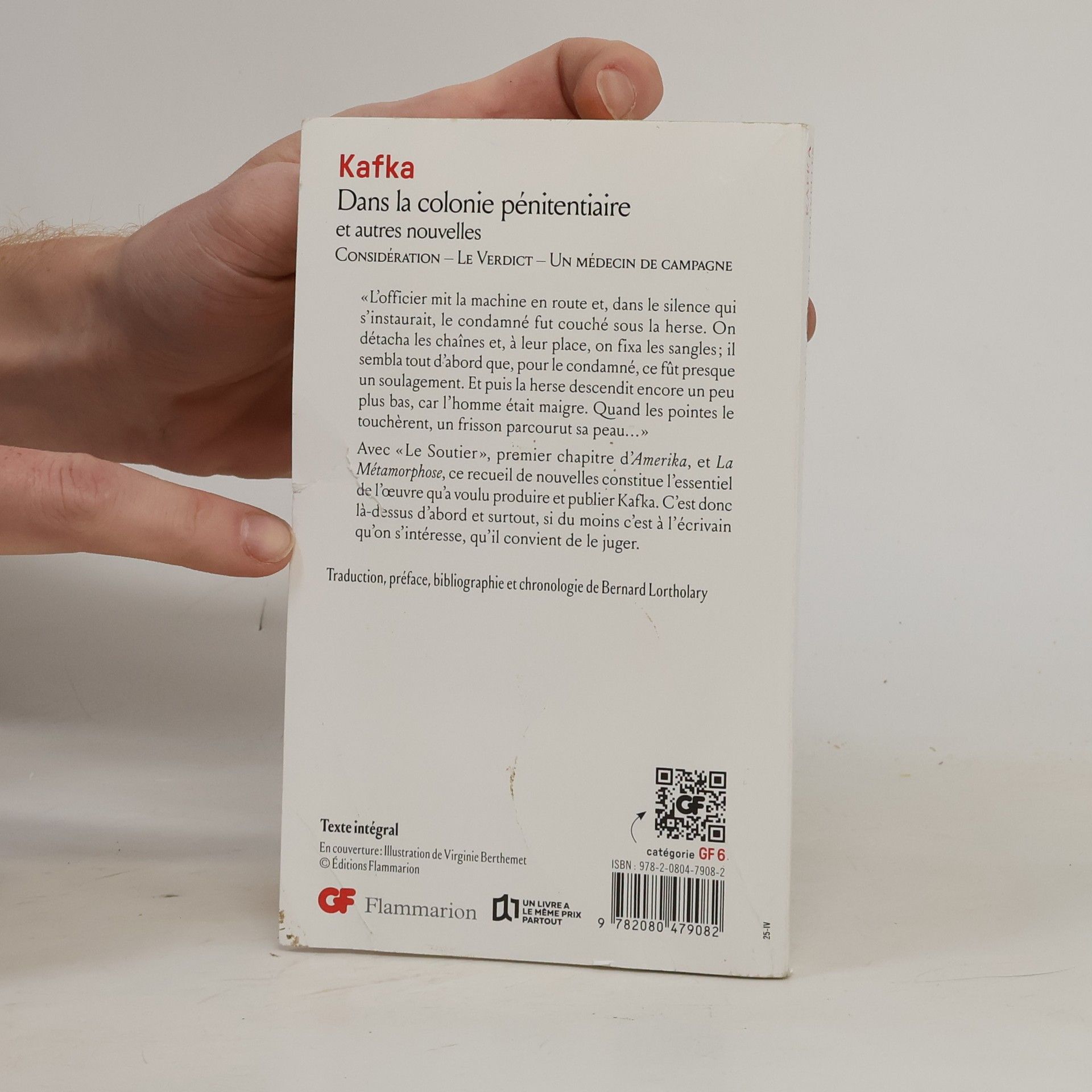 Franz Kafka Dans la colonie pénitentiaire et autres nouvelles