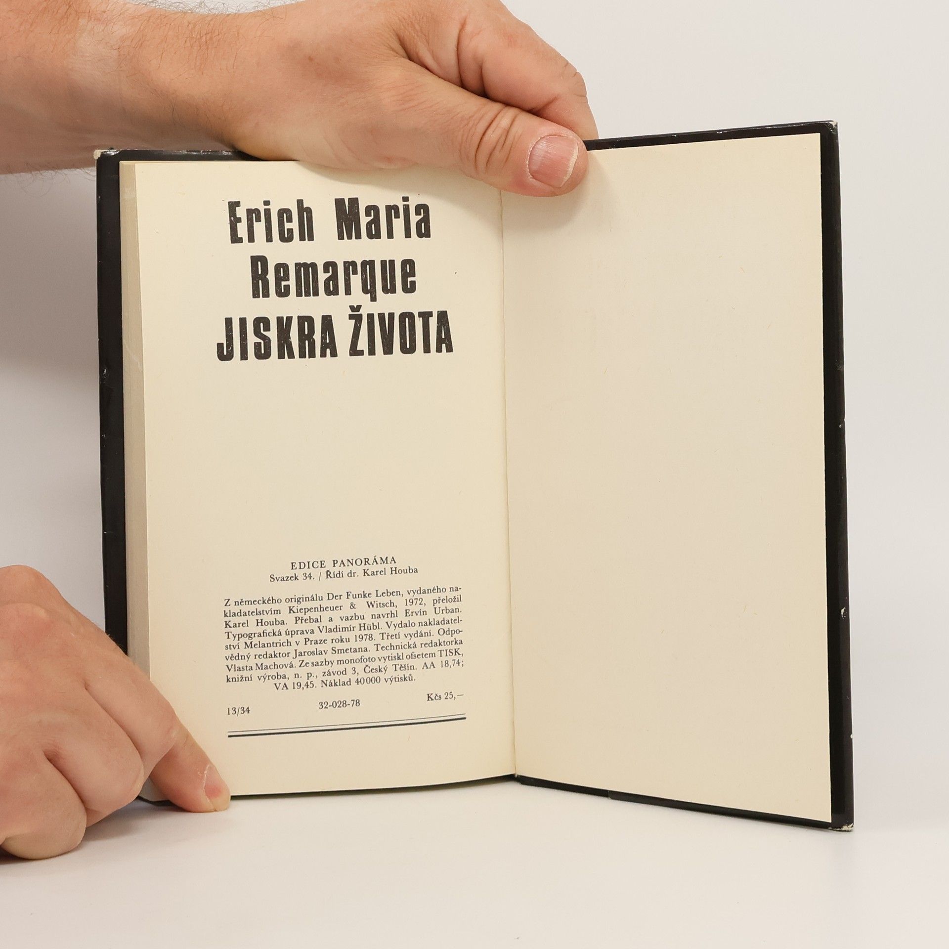 Erich Maria Remarque Jiskra života