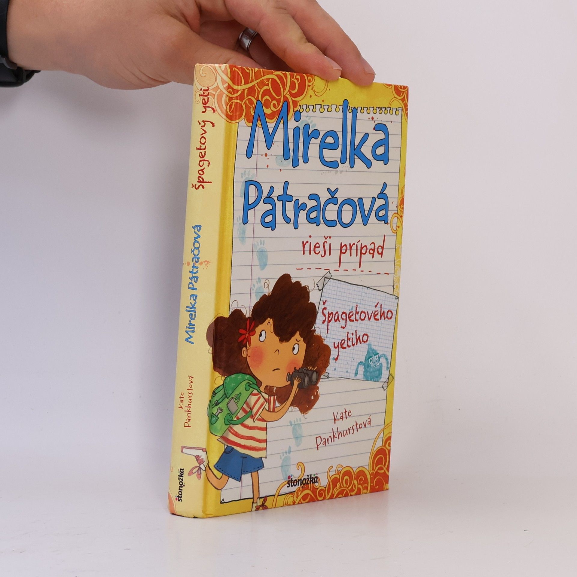 Kate Pankhurst Mirelka Pátračová rieší prípad Špagetového yetiho