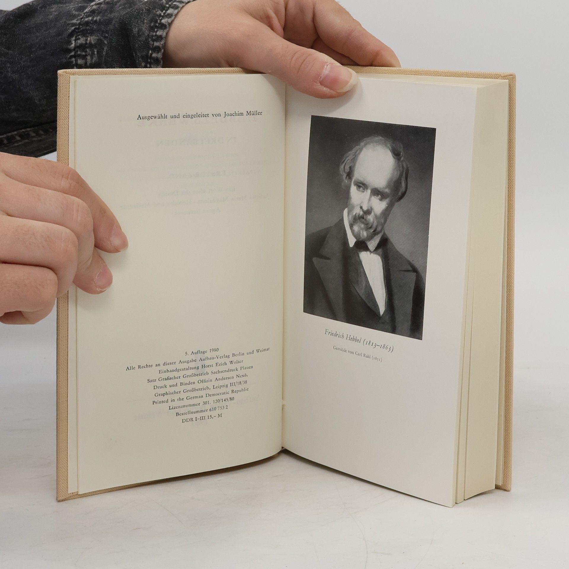 Christian Friedrich Hebbel Hebbel 1