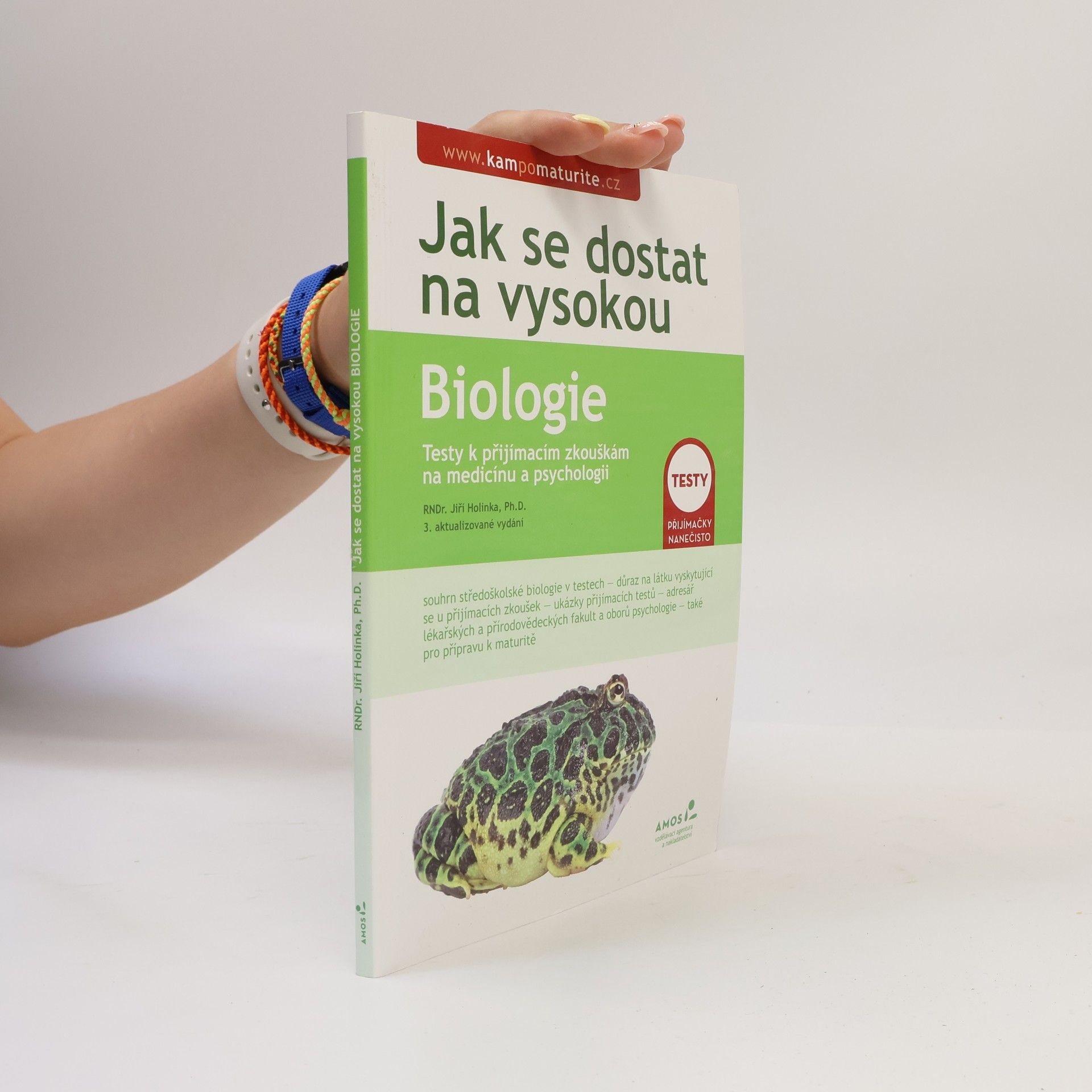 Jiří Holinka Biologie : testy k přijímacím zkouškám na VŠ