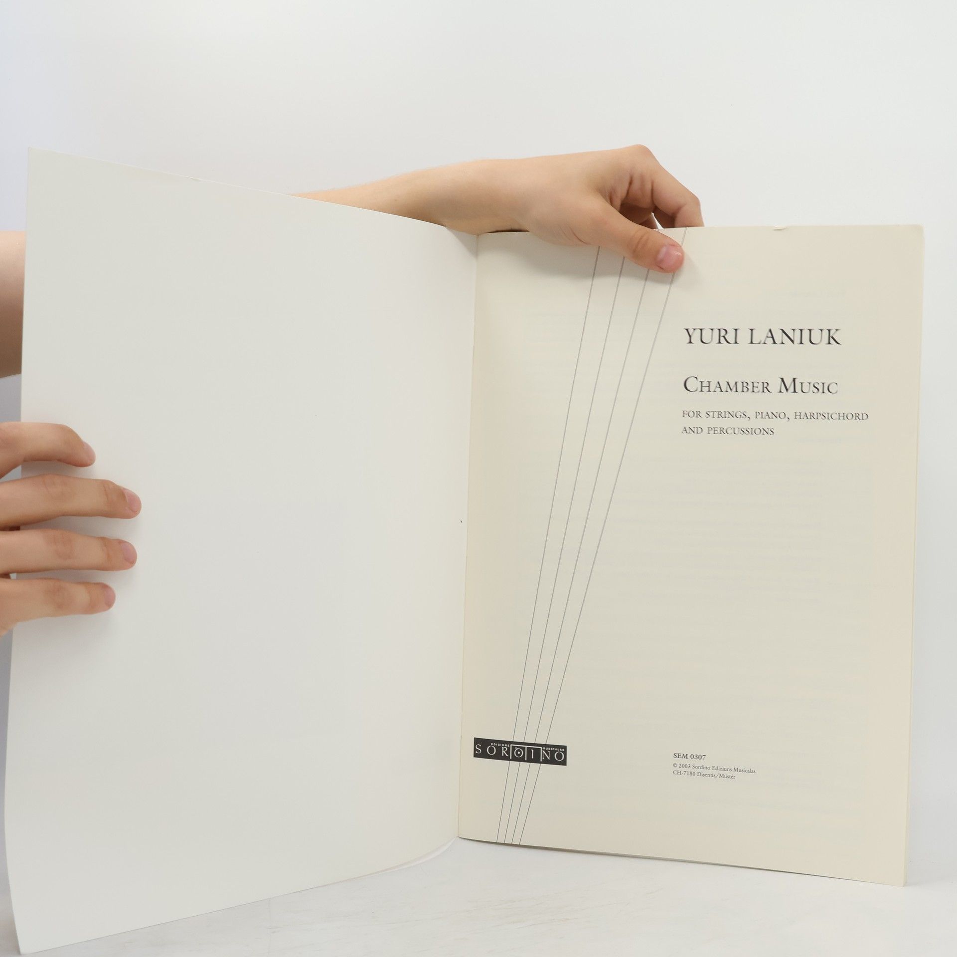 Yuri Laniuk Chamber Music for Strings, Piano, Harpsichord and Percussions