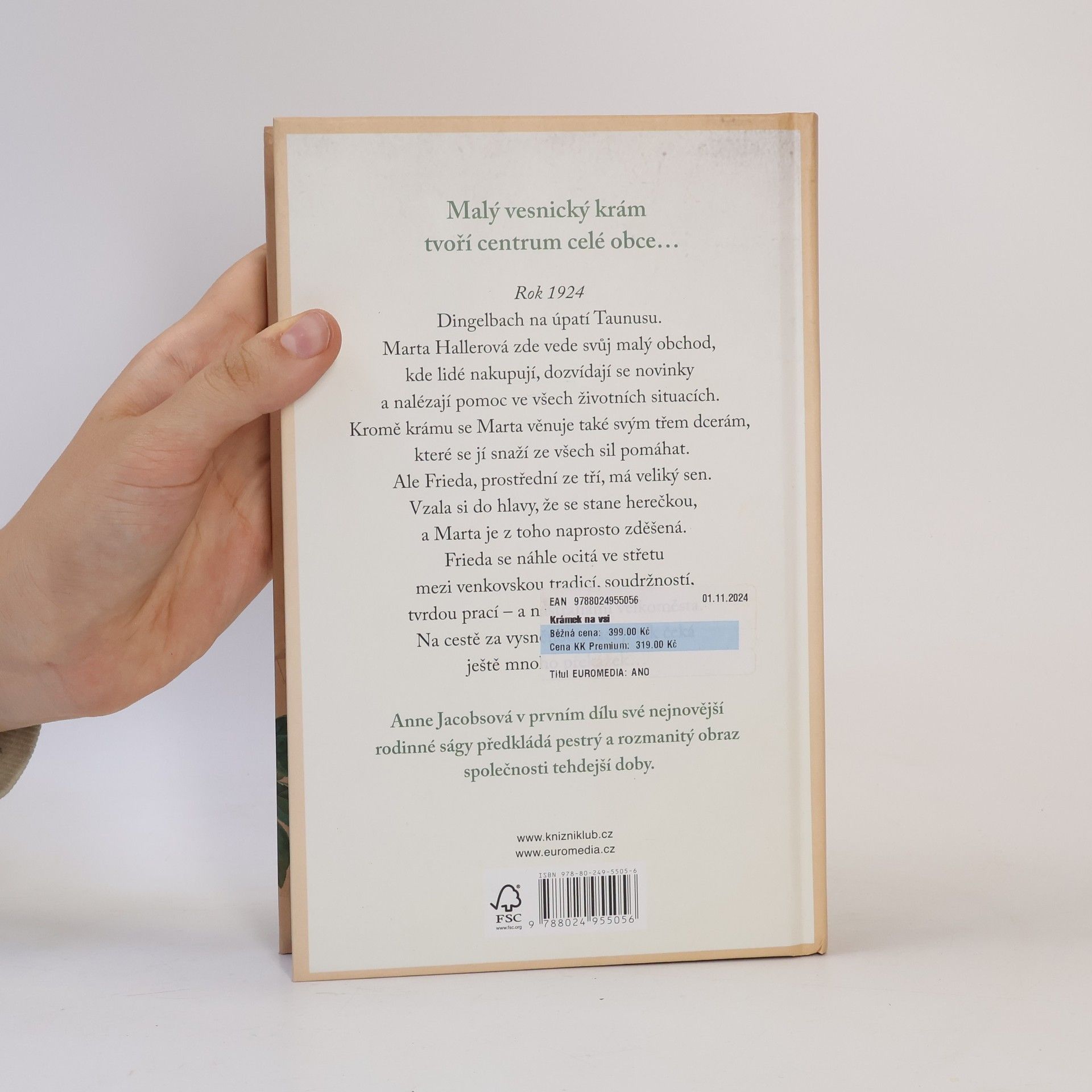 Anne Jacobs Krámek na vsi 1.