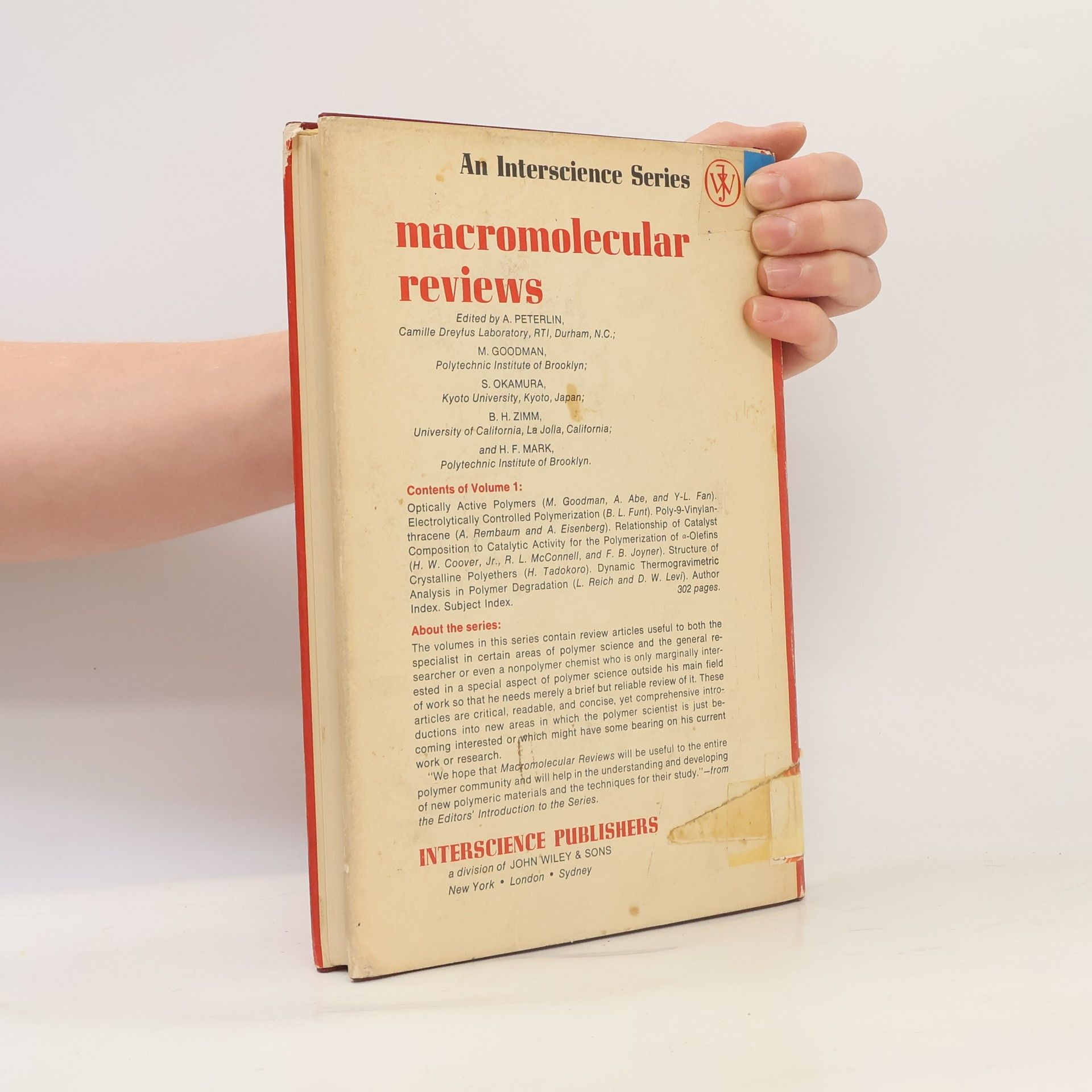 Autorenkollektiv Macromolecular Reviews 2