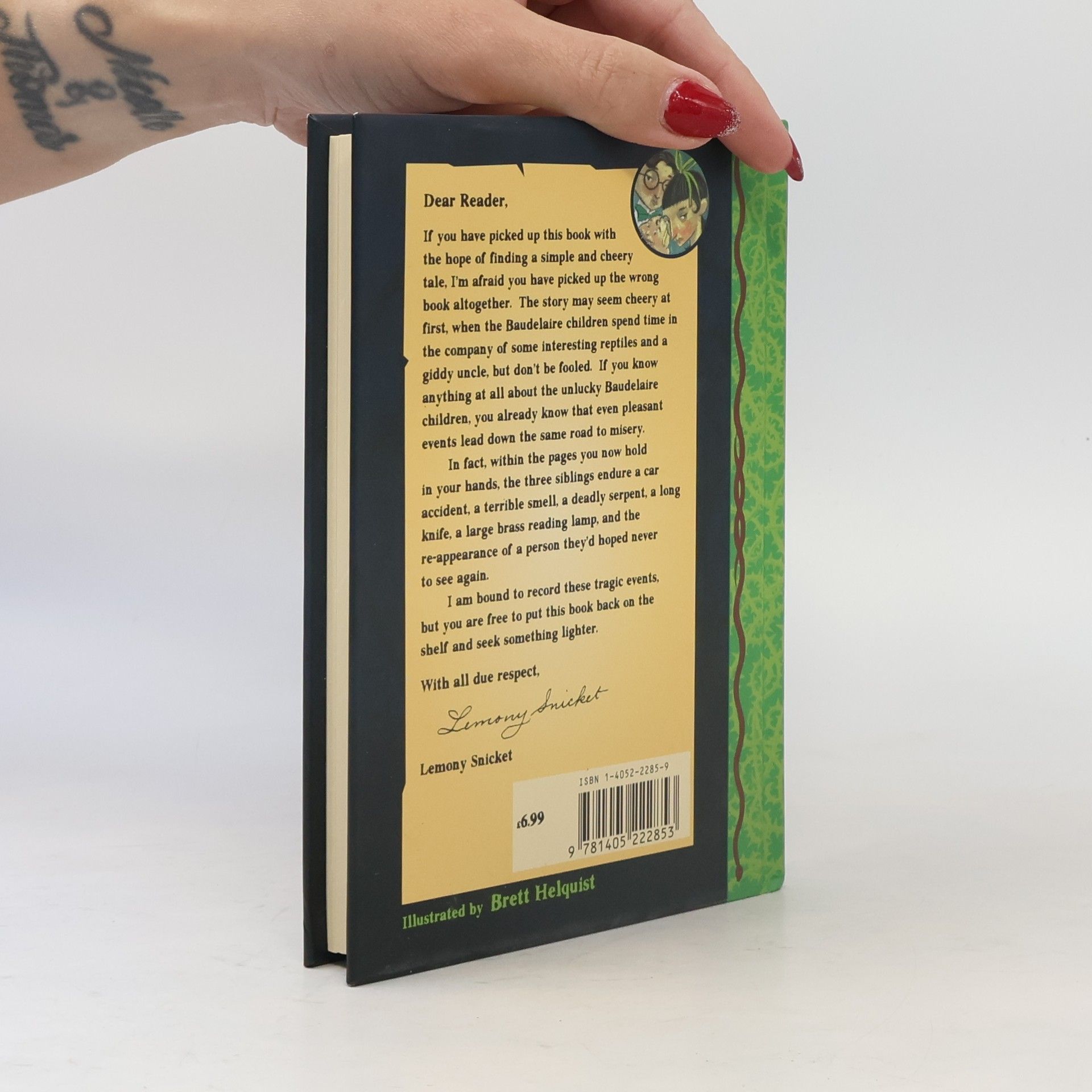 Lemony Snicket A Series of Unfortunate Events - 2: The Reptile Room