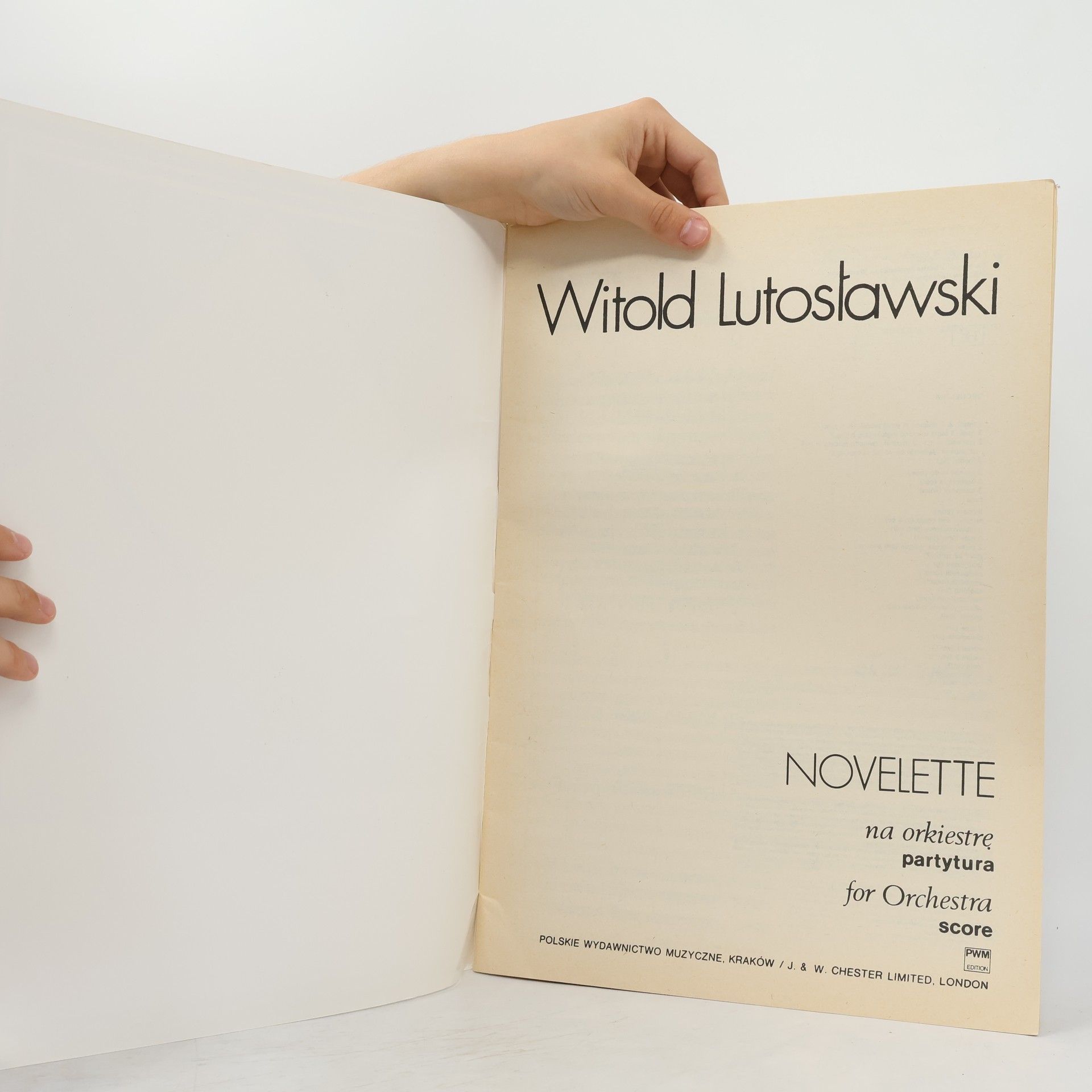 Witold Lutosławski Novelette