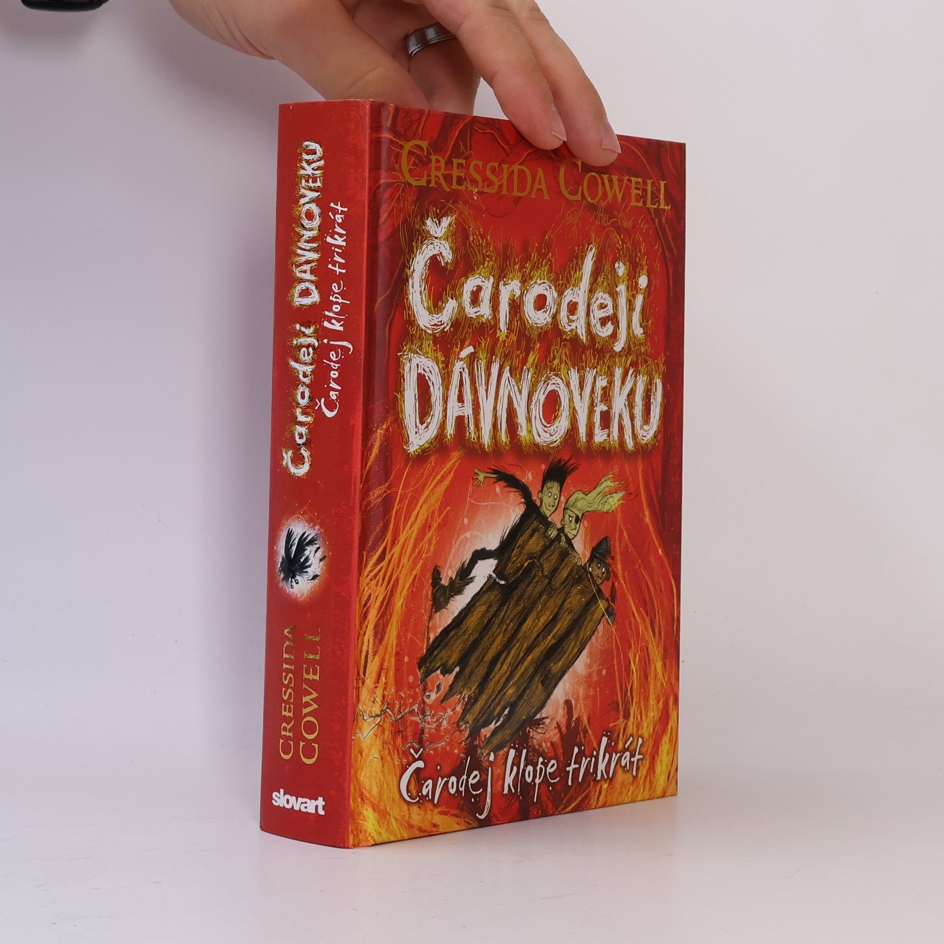Cressida Cowell Čarodej klope trikrát