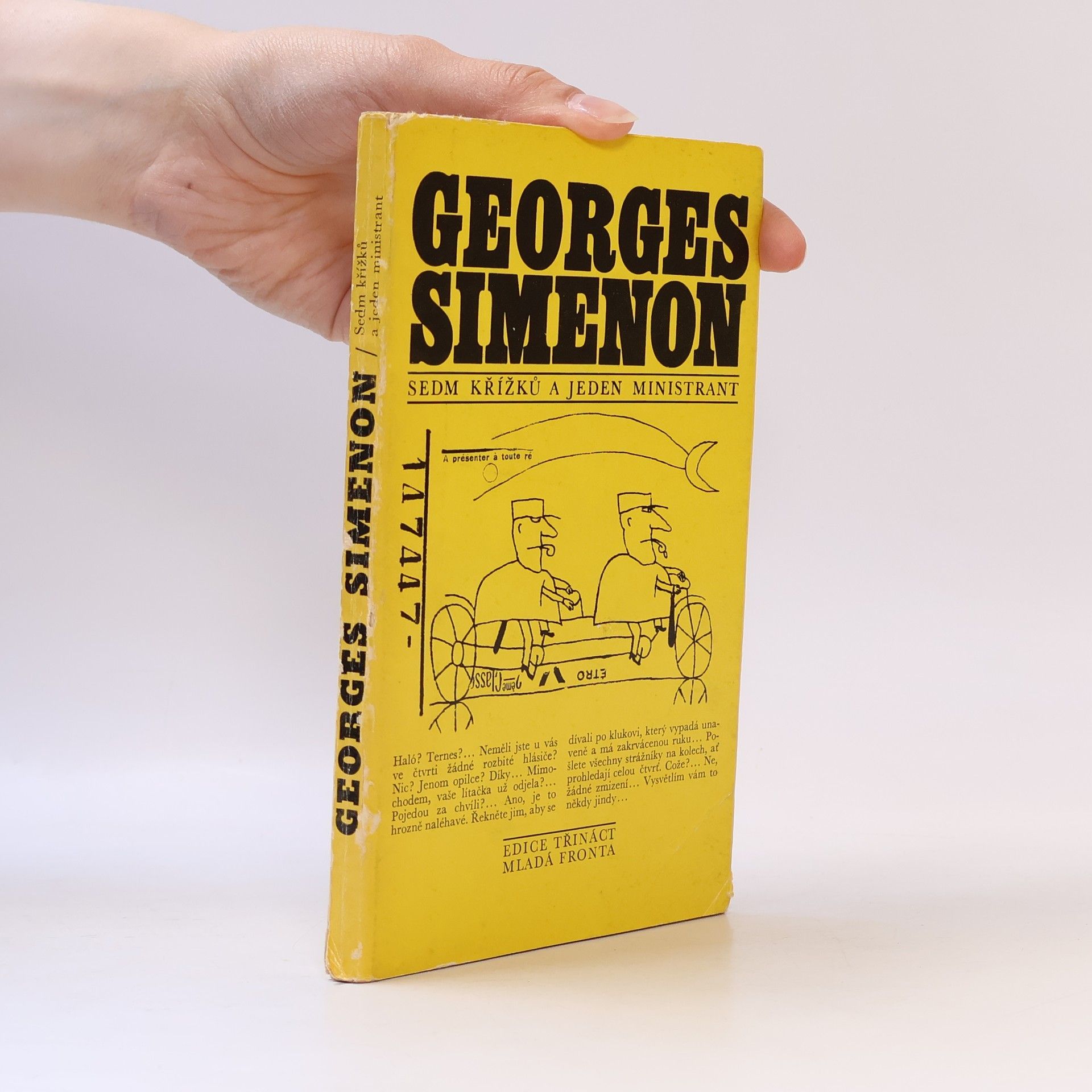 Georges Simenon Sedm křížků a jeden ministrant