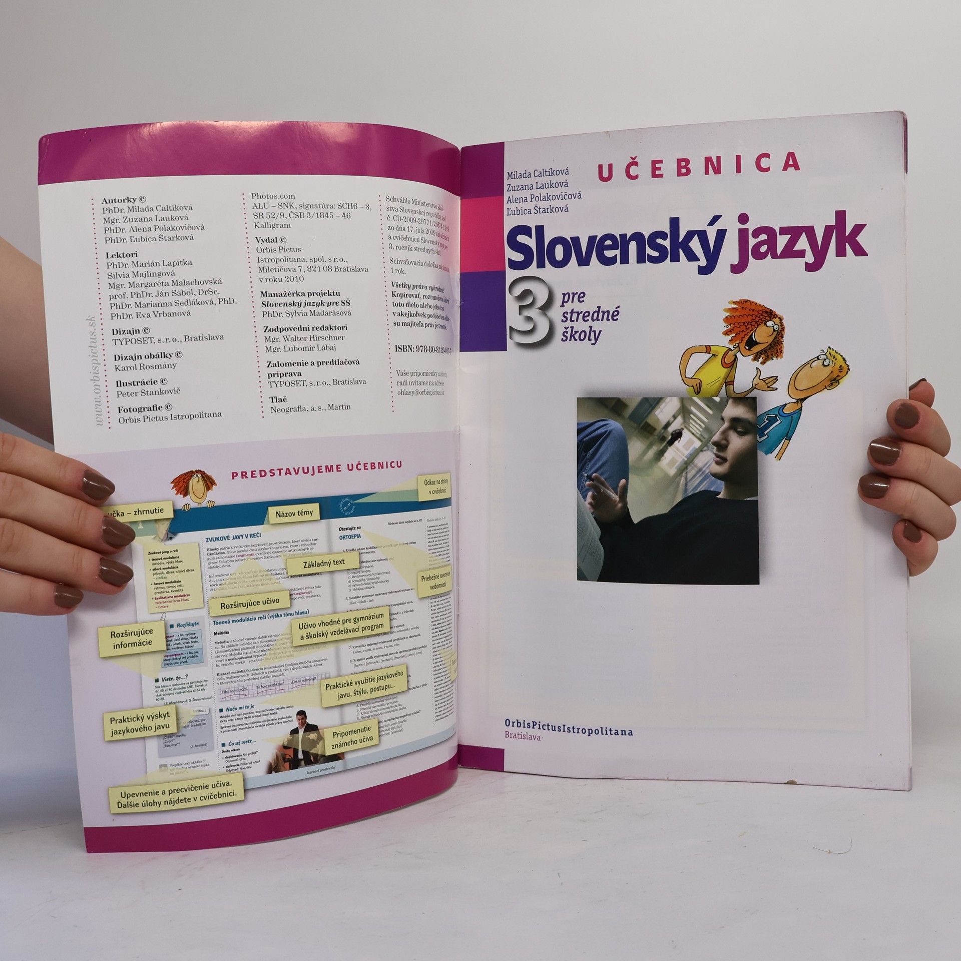 Milada Caltíková Slovenský jazyk 3 pre stredné školy