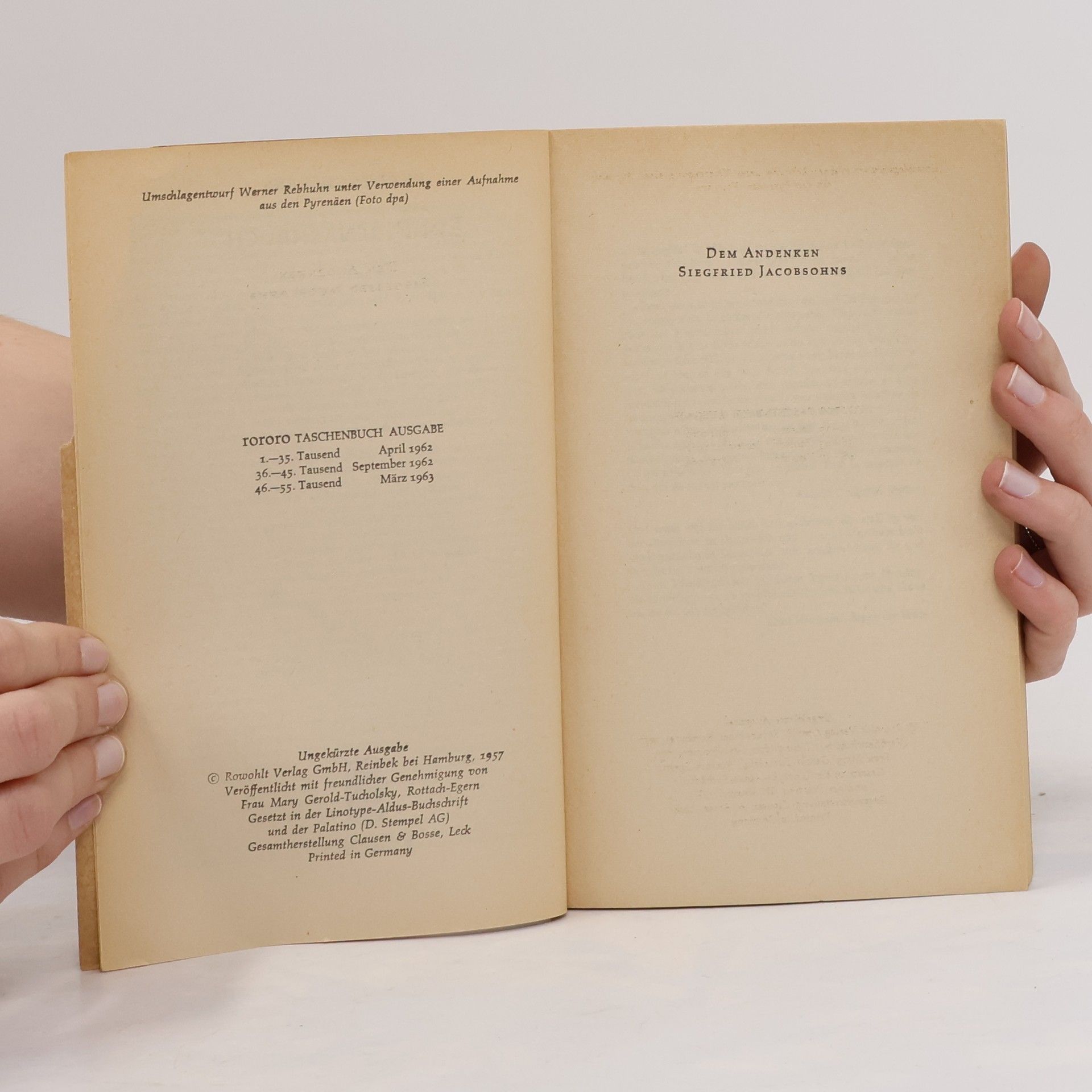 Kurt Tucholsky Ein Pyrenäenbuch