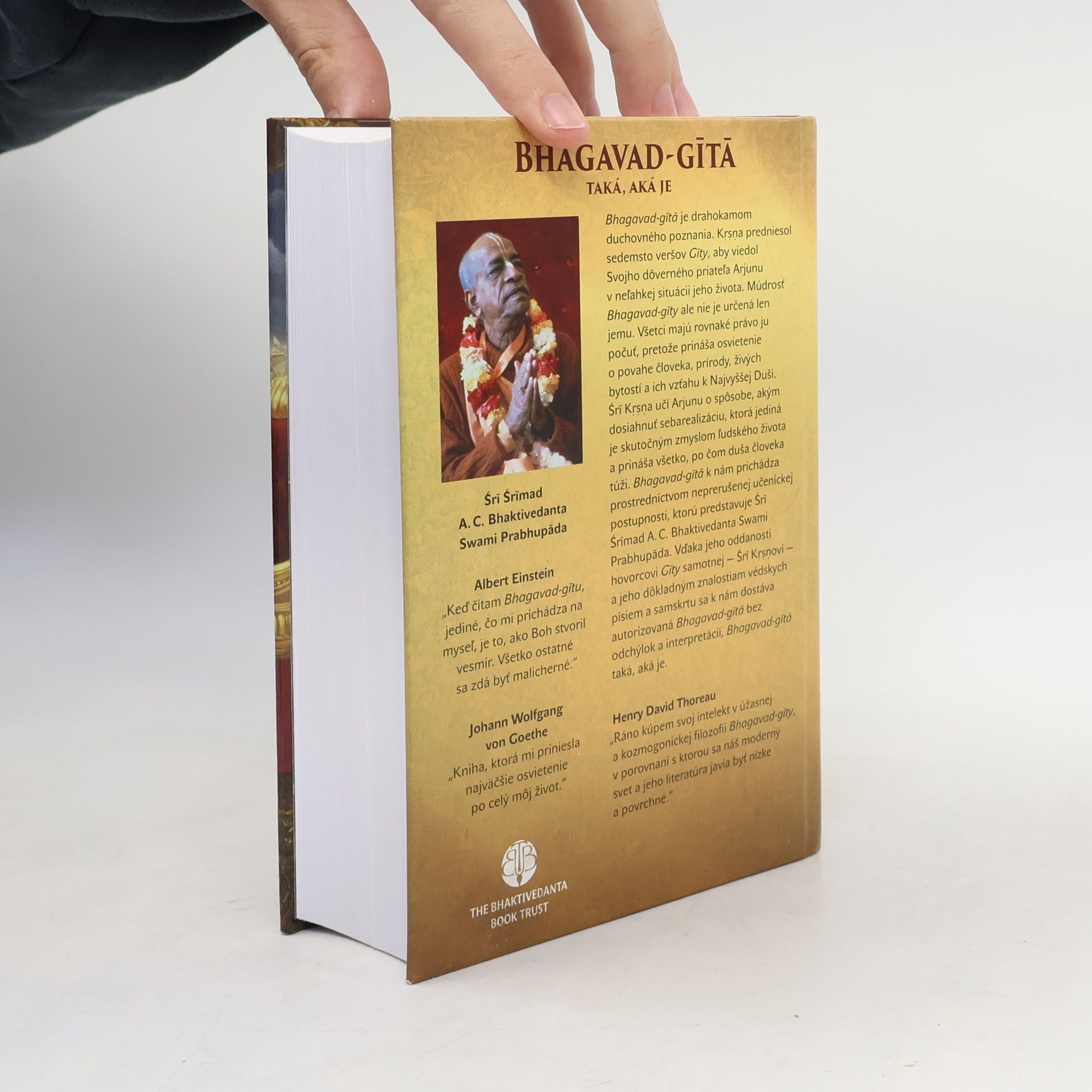 A. C. Bhaktivedanta Swami Prabhupada Bhagavad-gītā taká, aká je