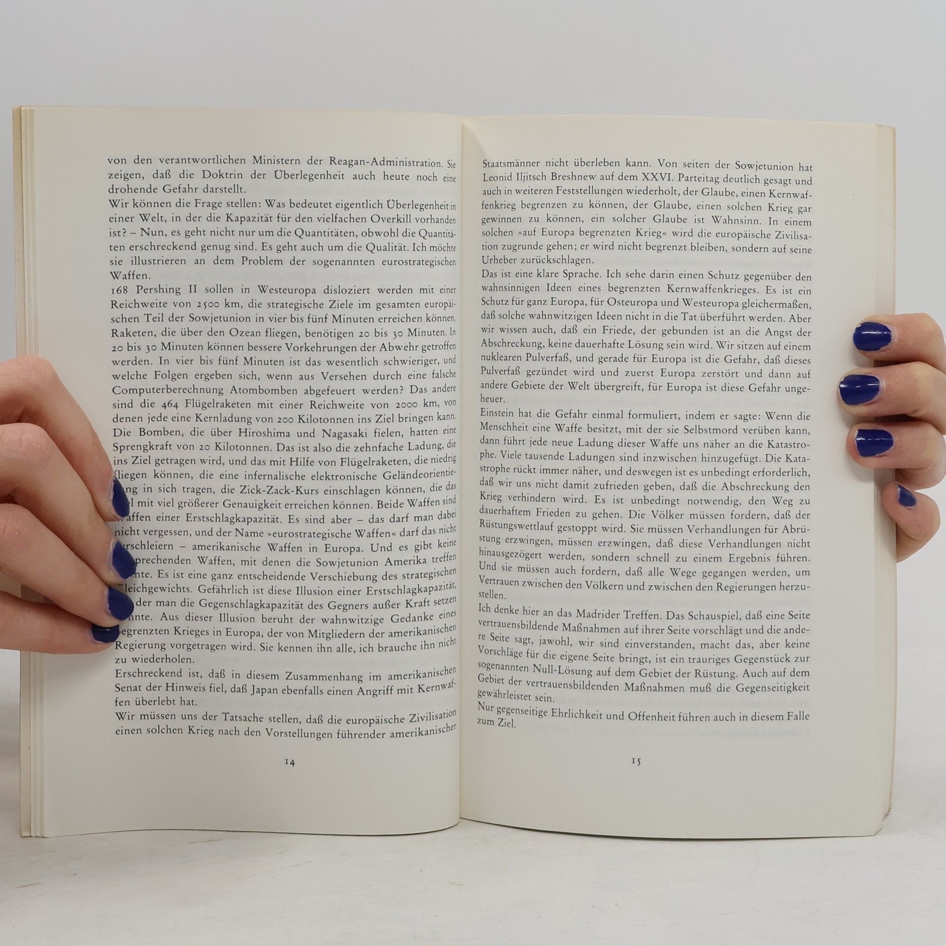 I. Krüger Berliner Begegnung zur Friedensförderung