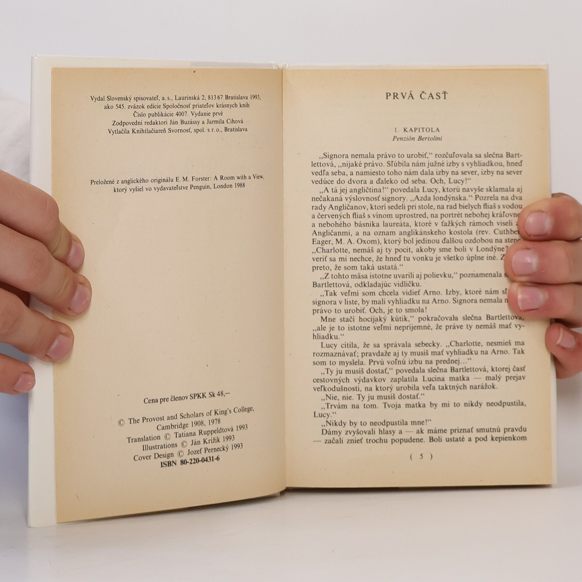 E. M. Forster Izba s vyhliadkou