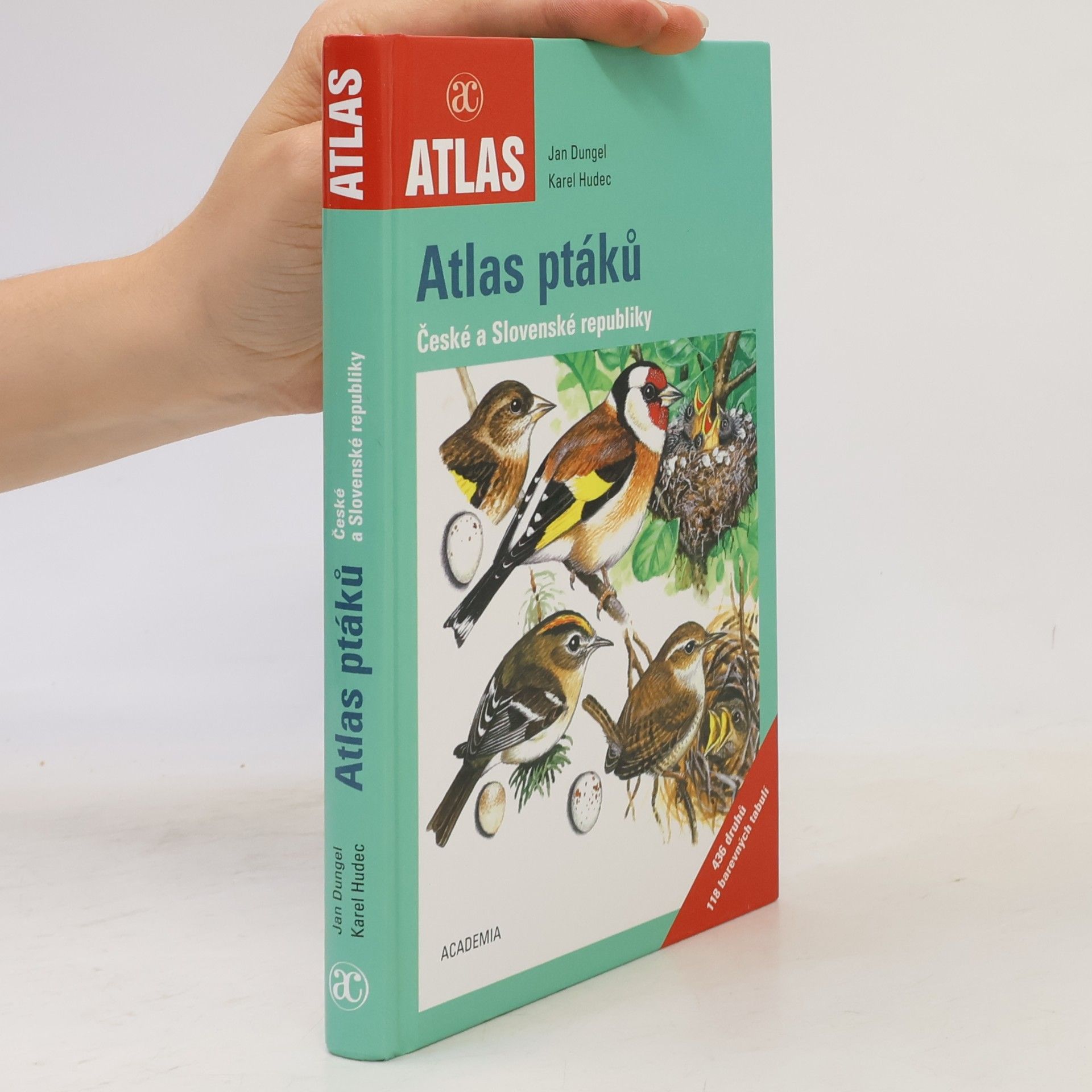 Jan Dungel Atlas ptáků České a Slovenské republiky