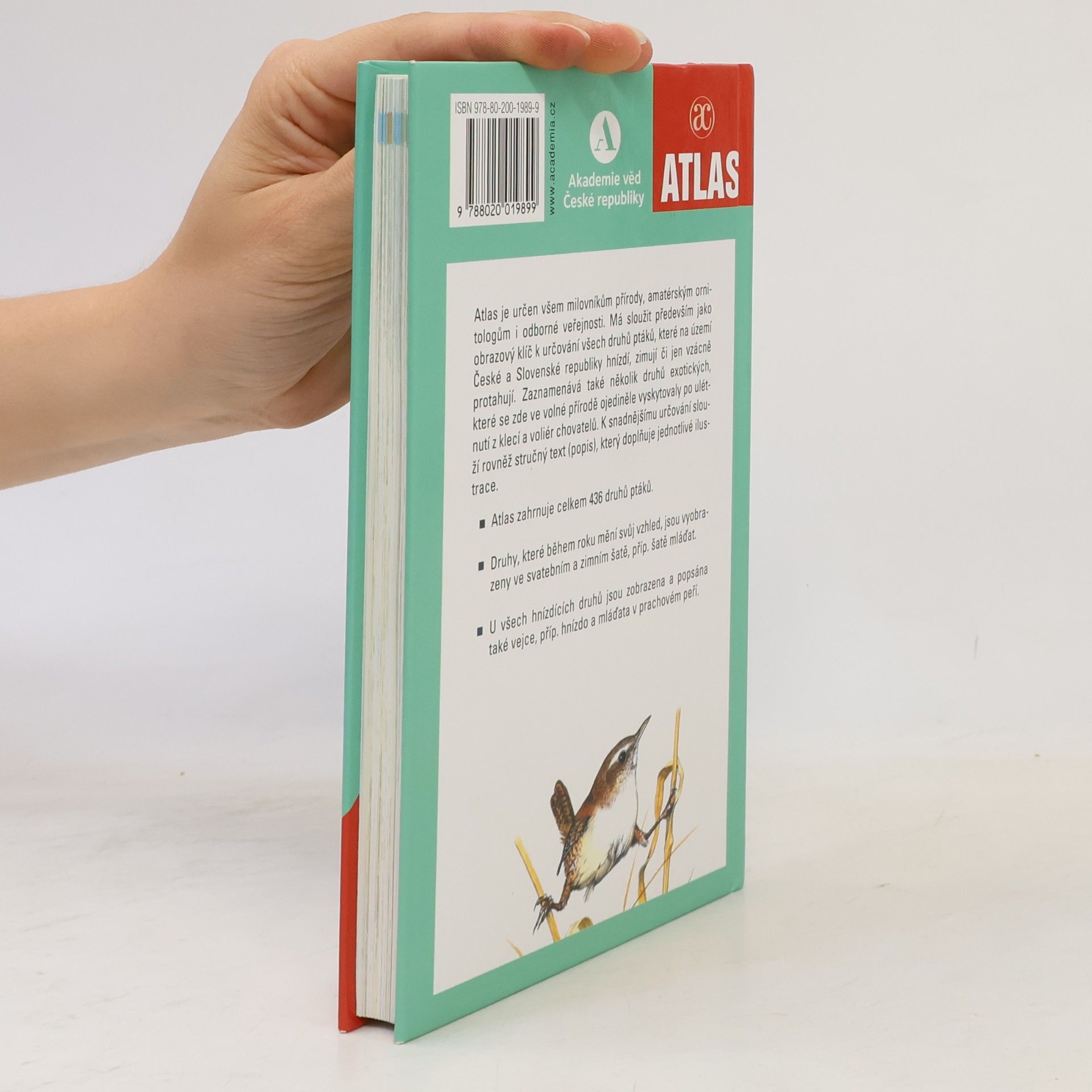 Jan Dungel Atlas ptáků České a Slovenské republiky