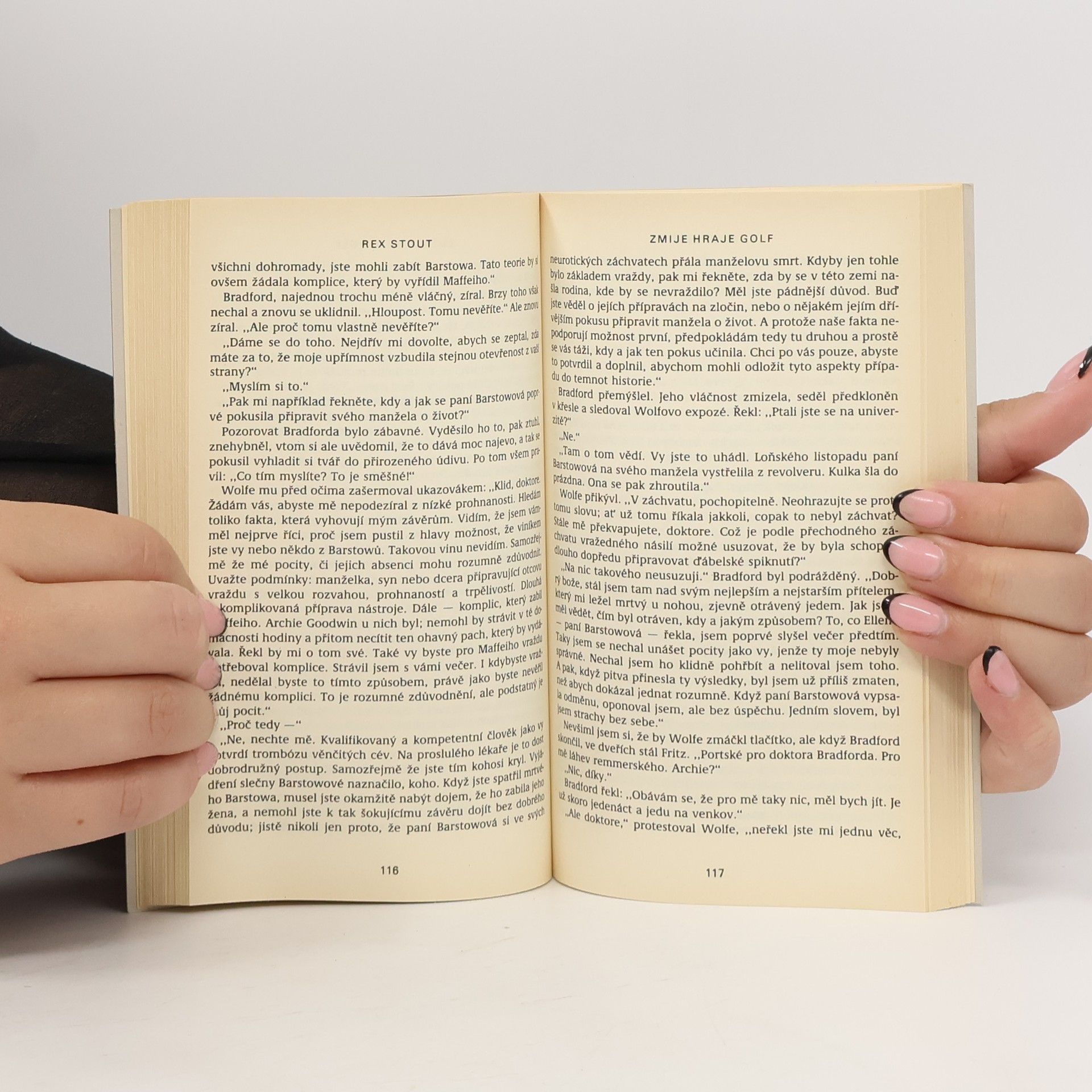 Rex Stout Zmije hraje golf