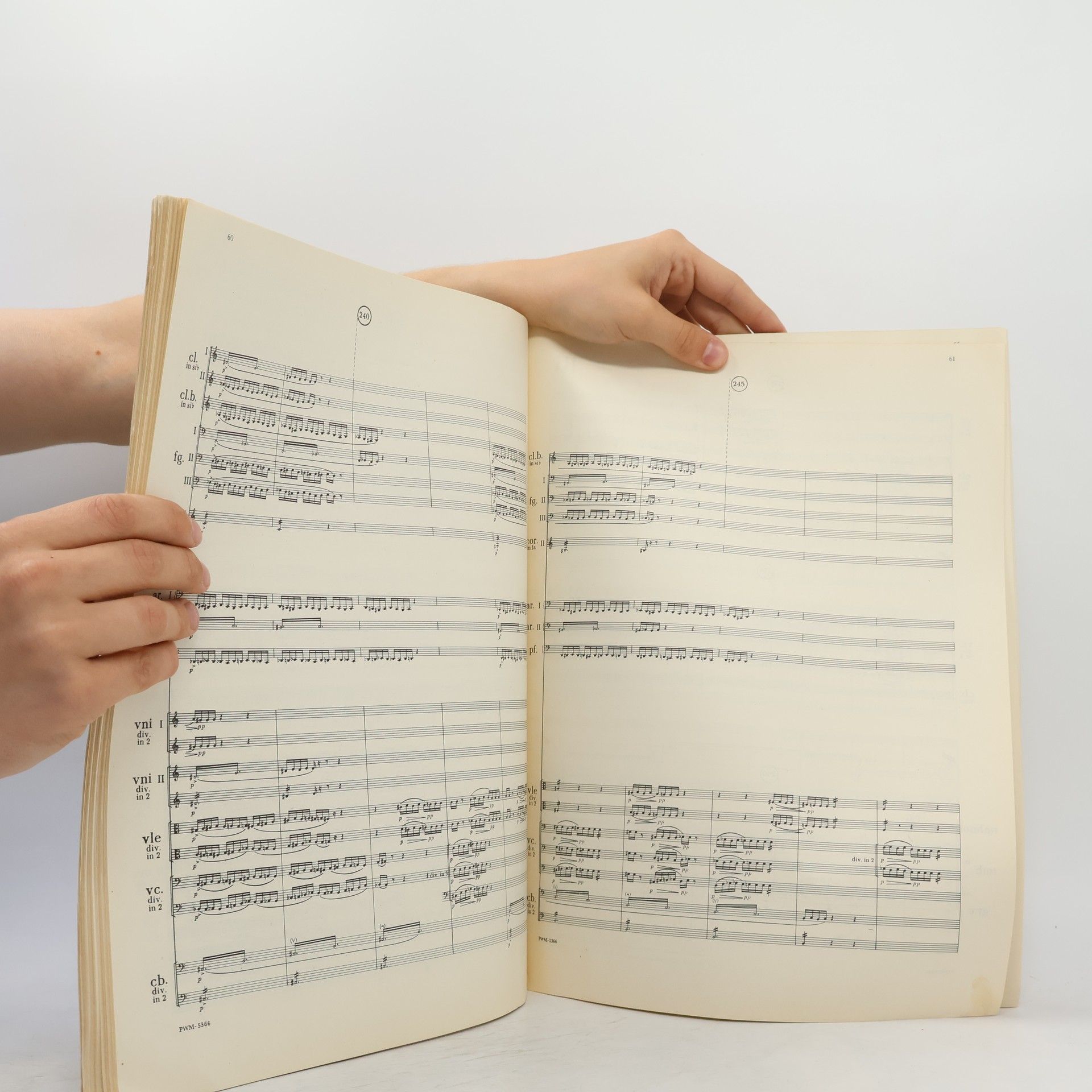 Witold Lutosławski Trzy postludia na orkiestrę. Trois postludes pour orchestre