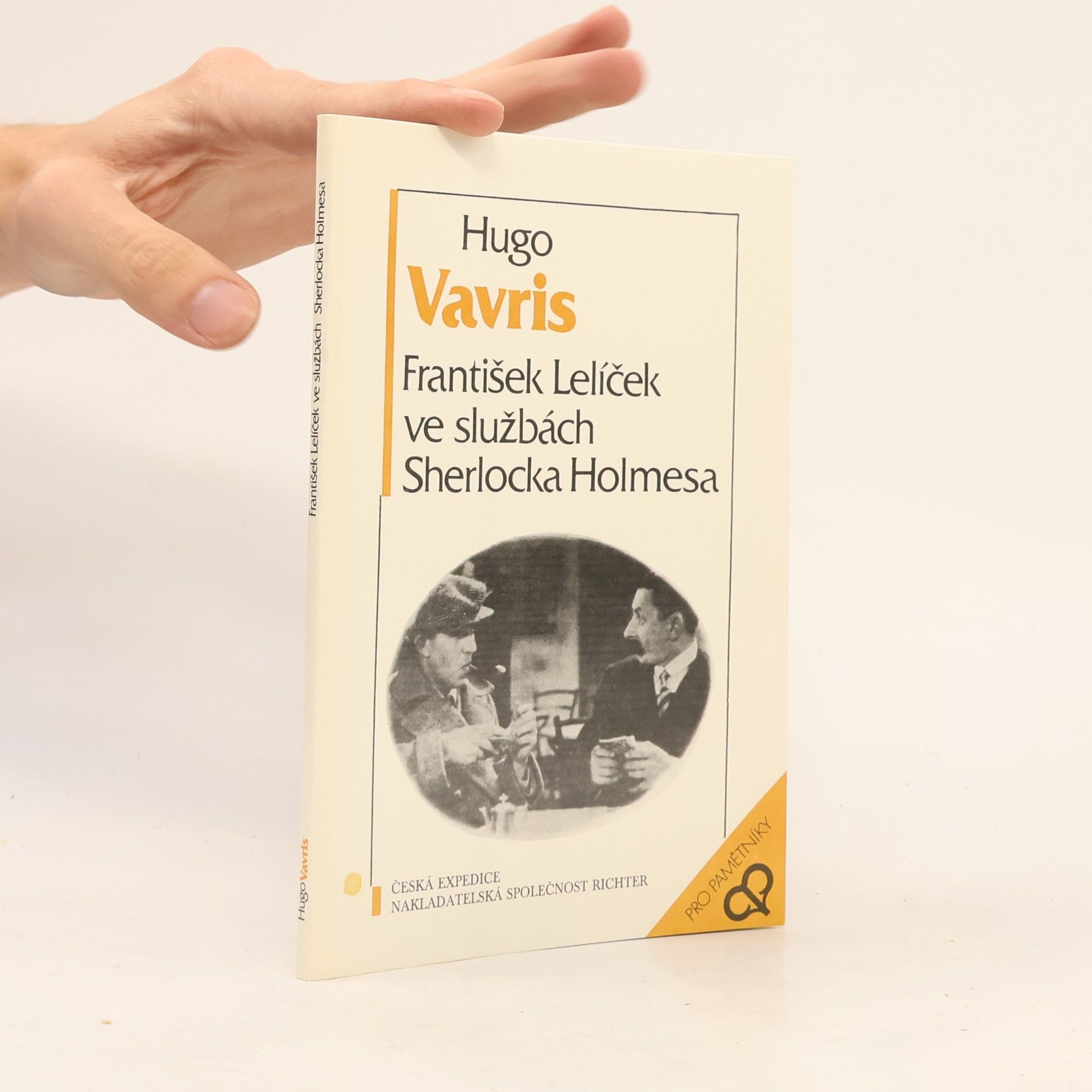 Hugo Vavrečka František Lelíček ve službách Sherlocka Holmesa