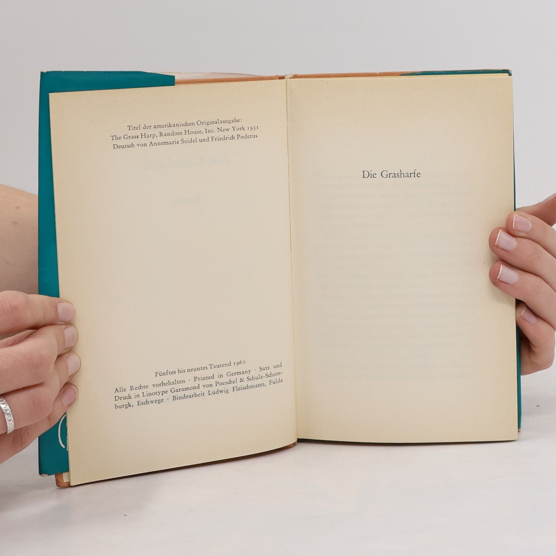 Truman Capote Die Grasharfe