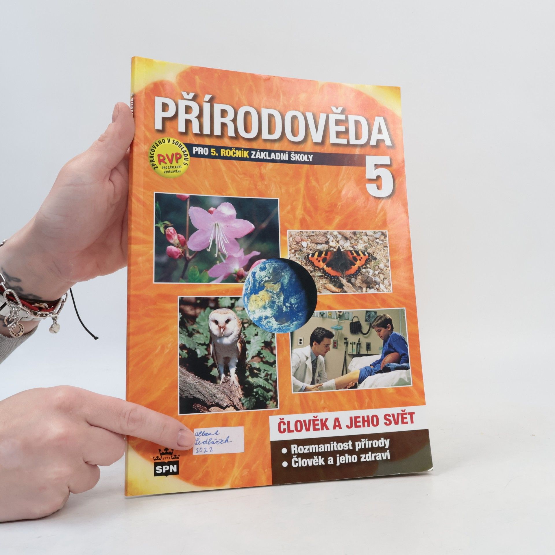 Milana Čechurová Přírodověda 5: člověk a jeho svět: pro 5. ročník základní školy