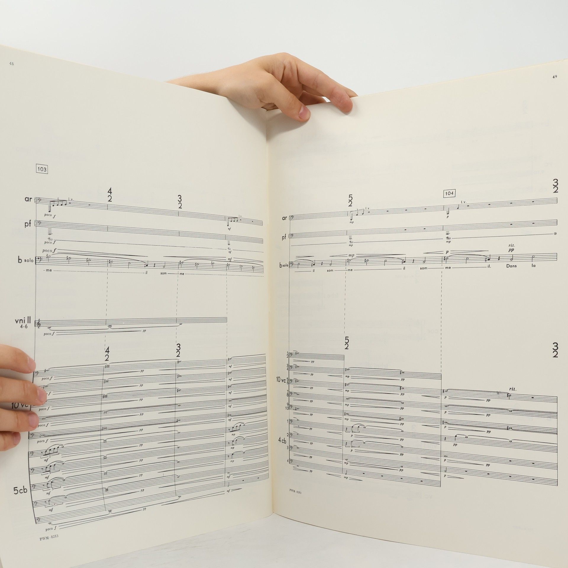 Witold Lutosławski Les espaces du sommeil