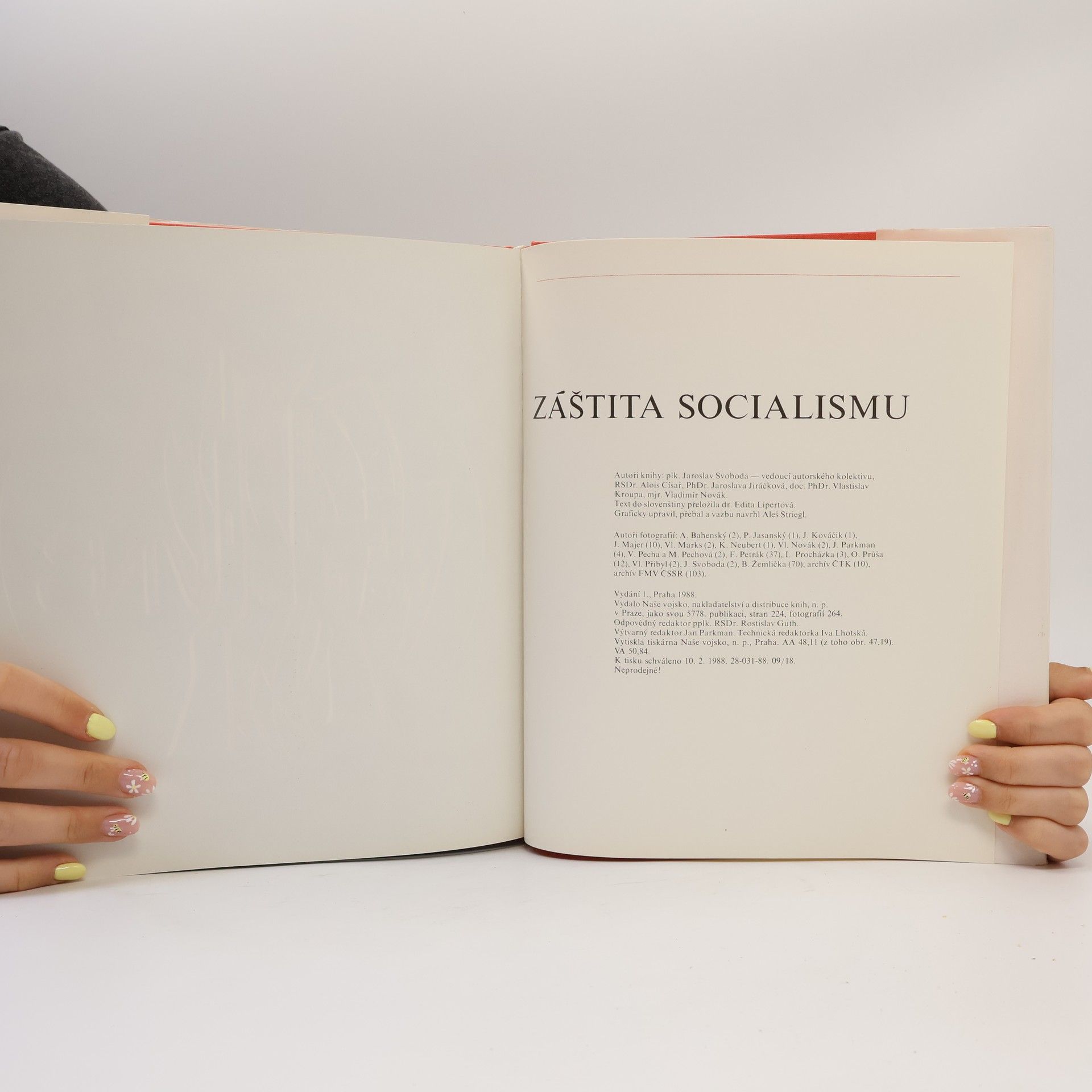 Jaroslav Svoboda Záštita socialismu