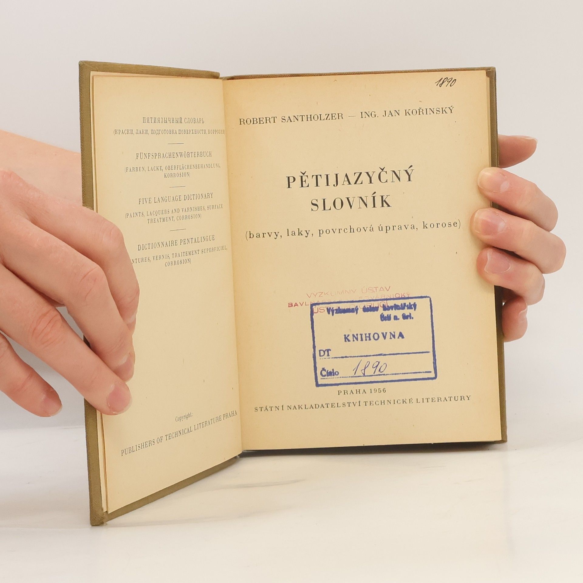 Auteurscollectief Pětijazyčný slovník: barvy, laky, povrchová úprava, koroze