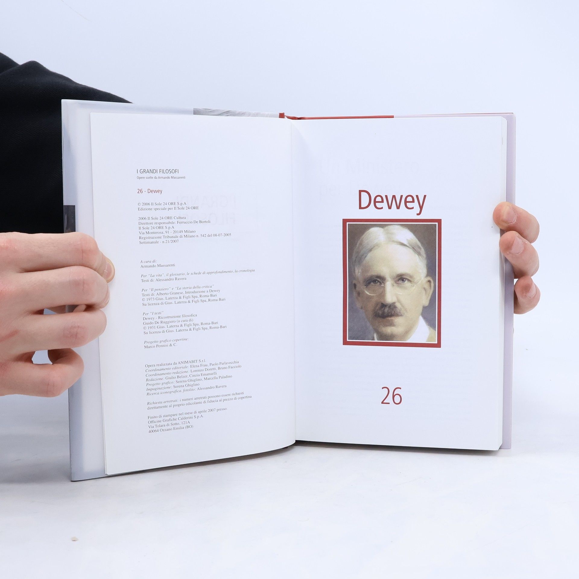 Auteurscollectief Dewey 26. Vita, pensiero, opere scelte
