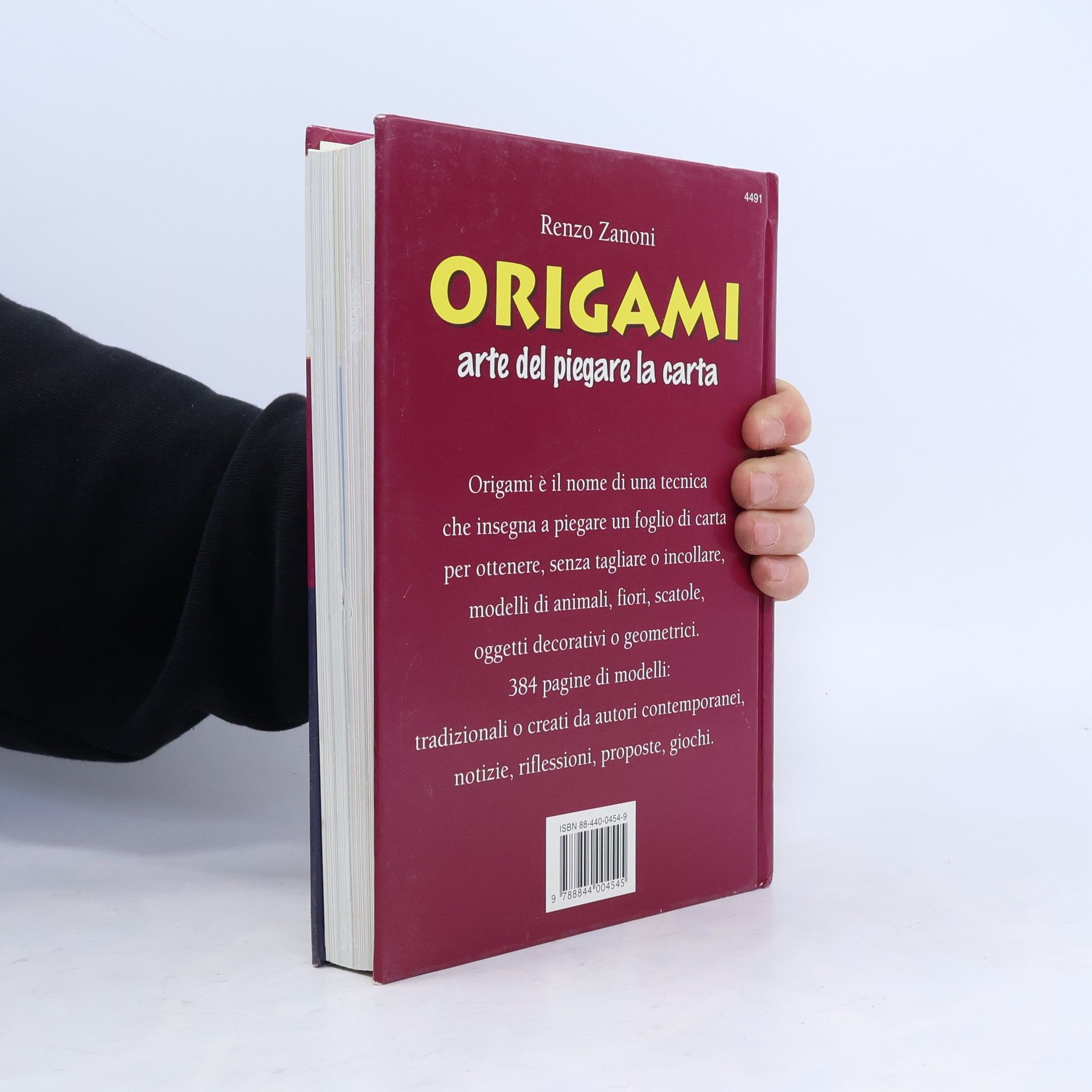 Renzo Zanoni Origami arte del piegare la carta