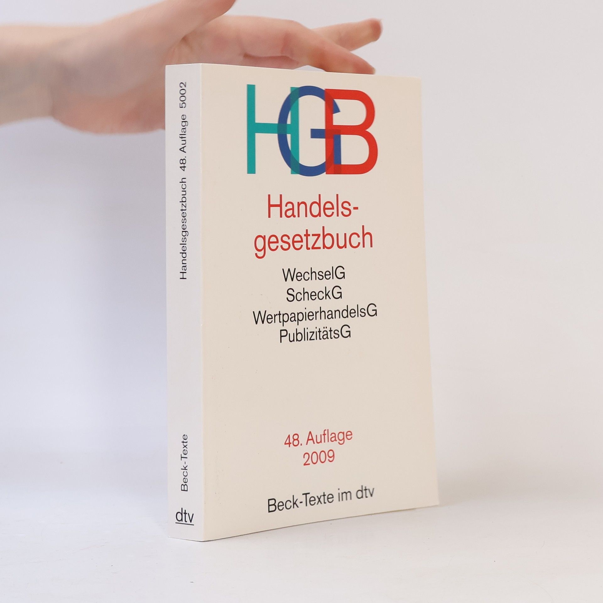 Klaus J. Hopt Handelsgesetzbuch