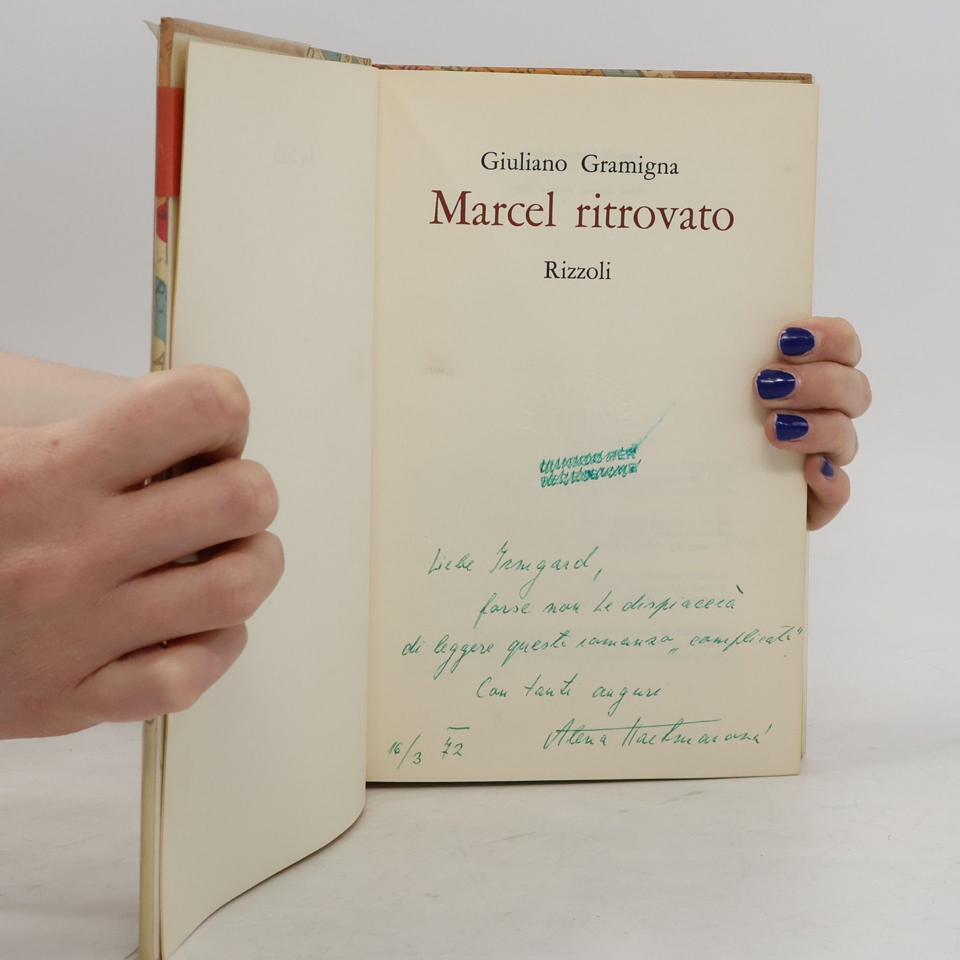 Giuliano Gramigna  Marcel ritrovato