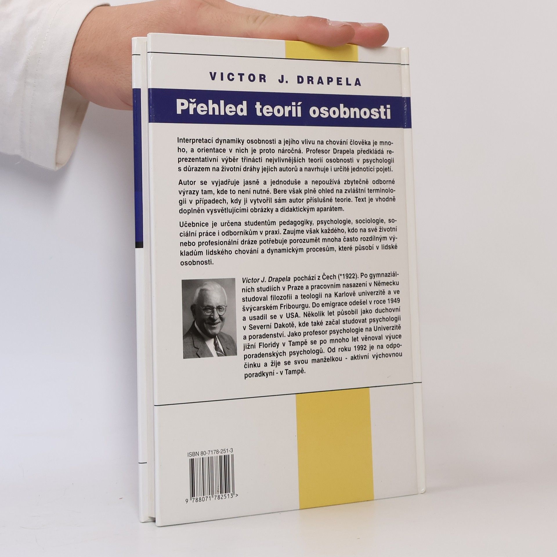Viktor J. Drapela Přehled teorií osobnosti