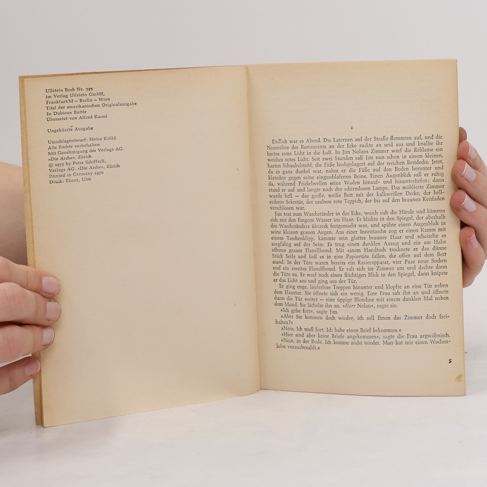 John Steinbeck Stürmische Ernte