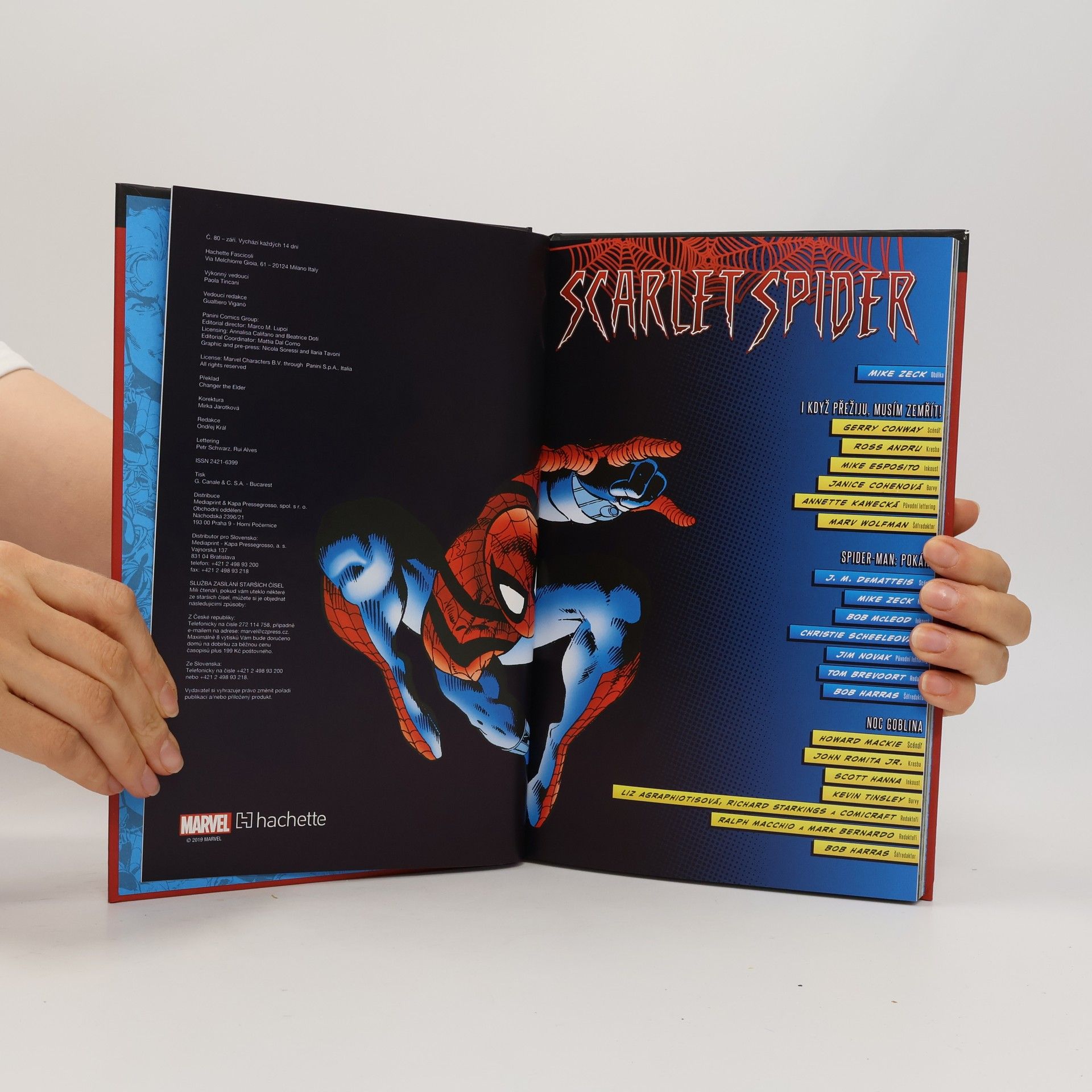 Gerry Conway Nejmocnější hrdinové Marvelu 80. Scarlet Spider