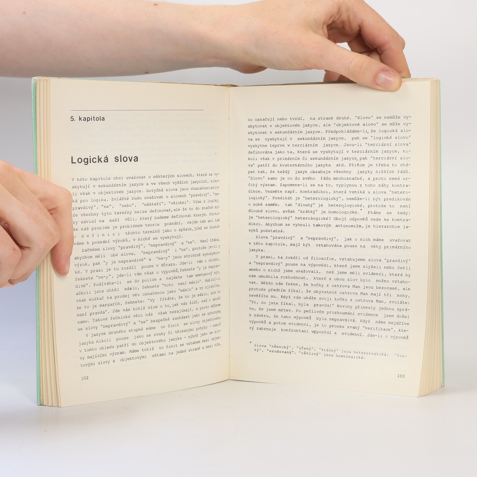 Bertrand Russell Zkoumání o smyslu a pravdivosti