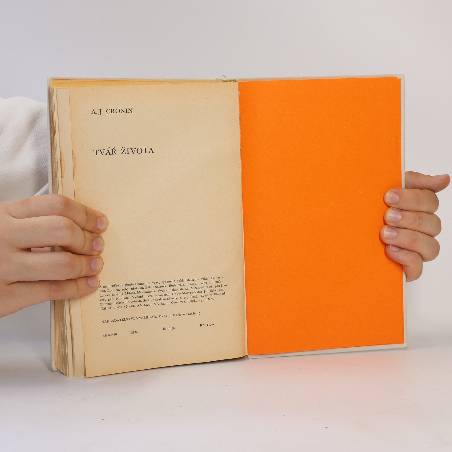 A. J. Cronin Tvář života