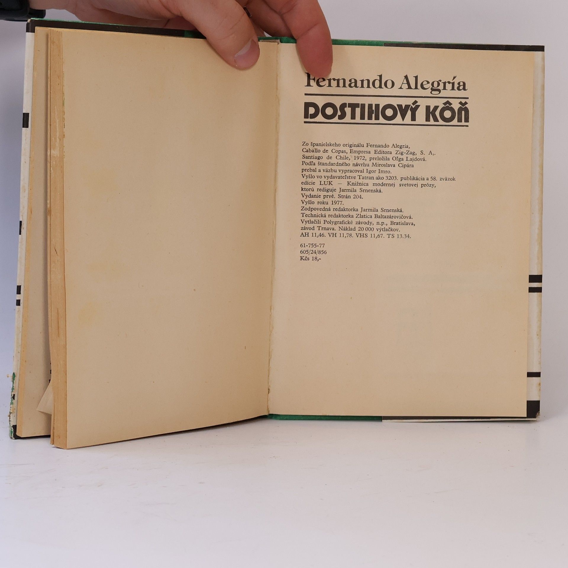 Fernando Alegría Dostihový kôň